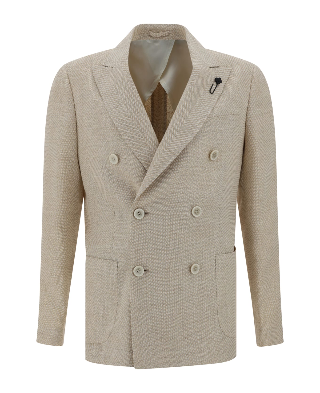 Lardini Blazer Jacket - Beige コート