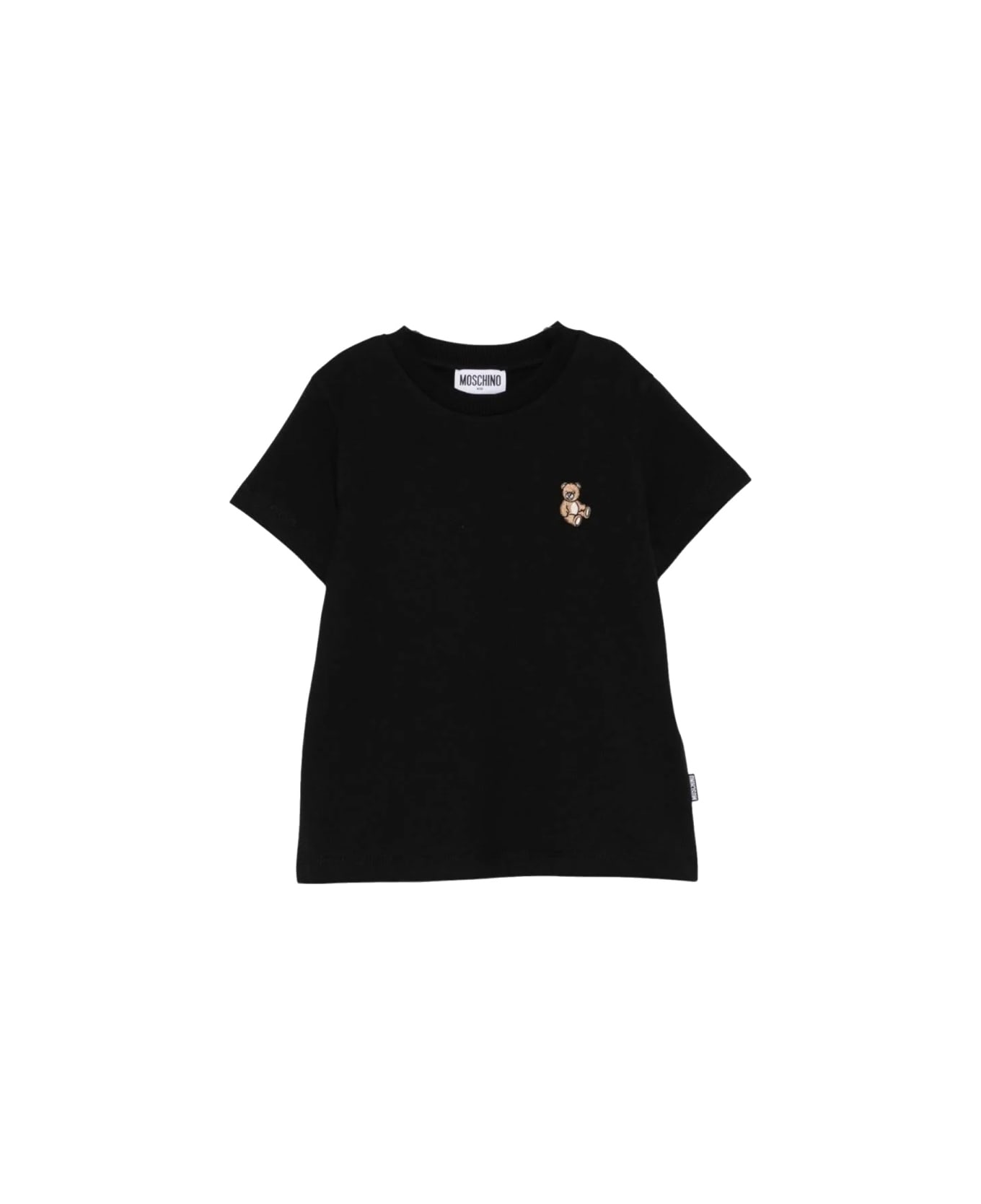 Moschino T-shirt With Logo - BLACK
