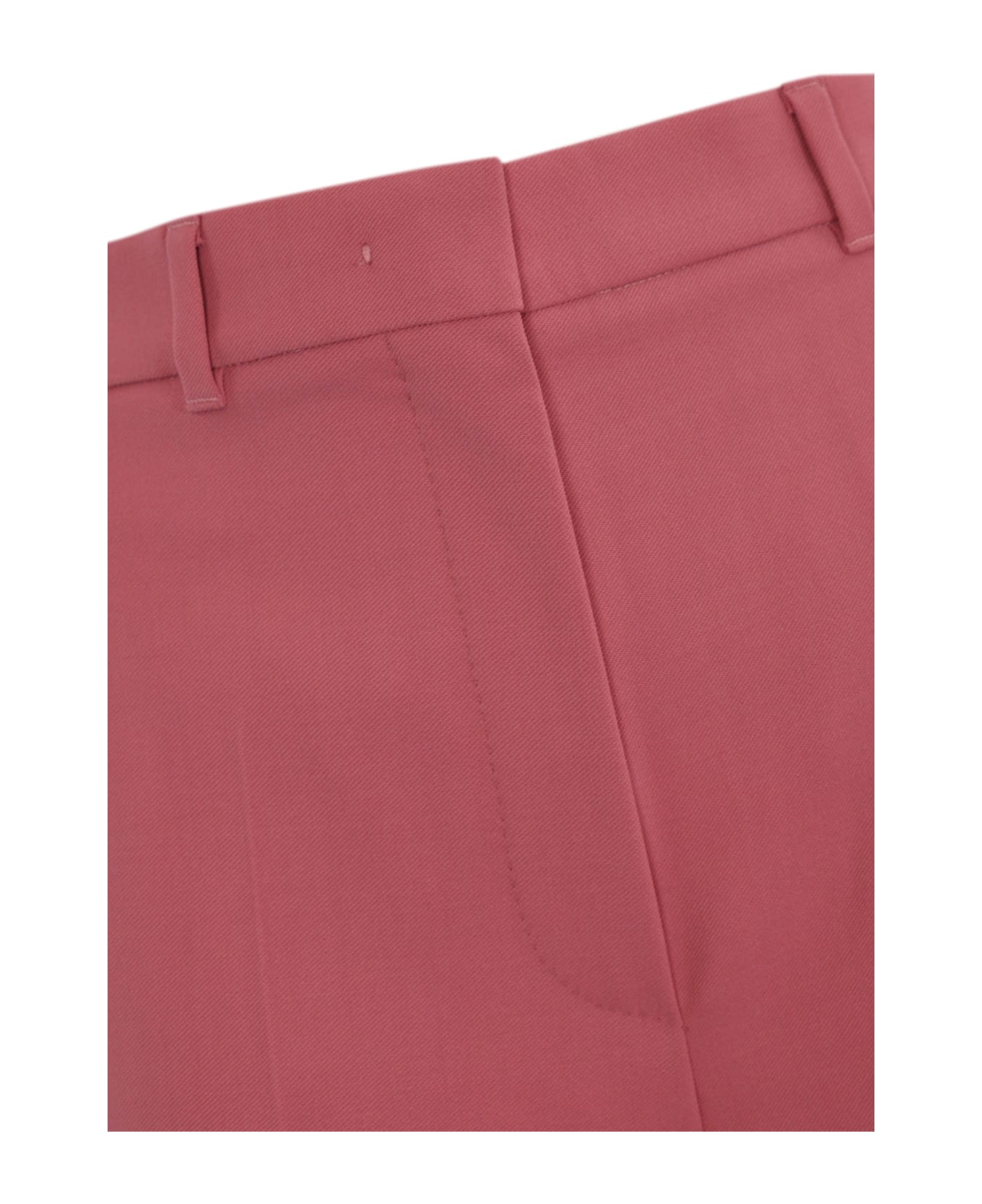 Max Mara Studio Quasar Peony Long Trouser - PINK