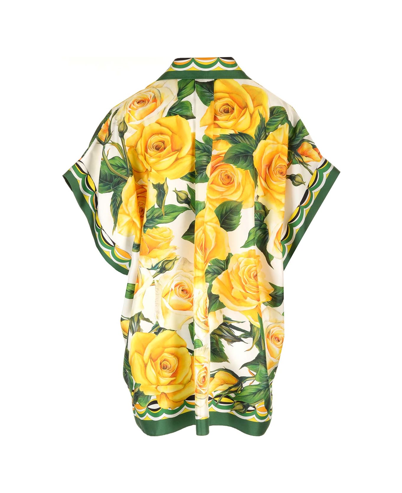 Dolce & Gabbana Printed Silk Shirt - Multicolor シャツ
