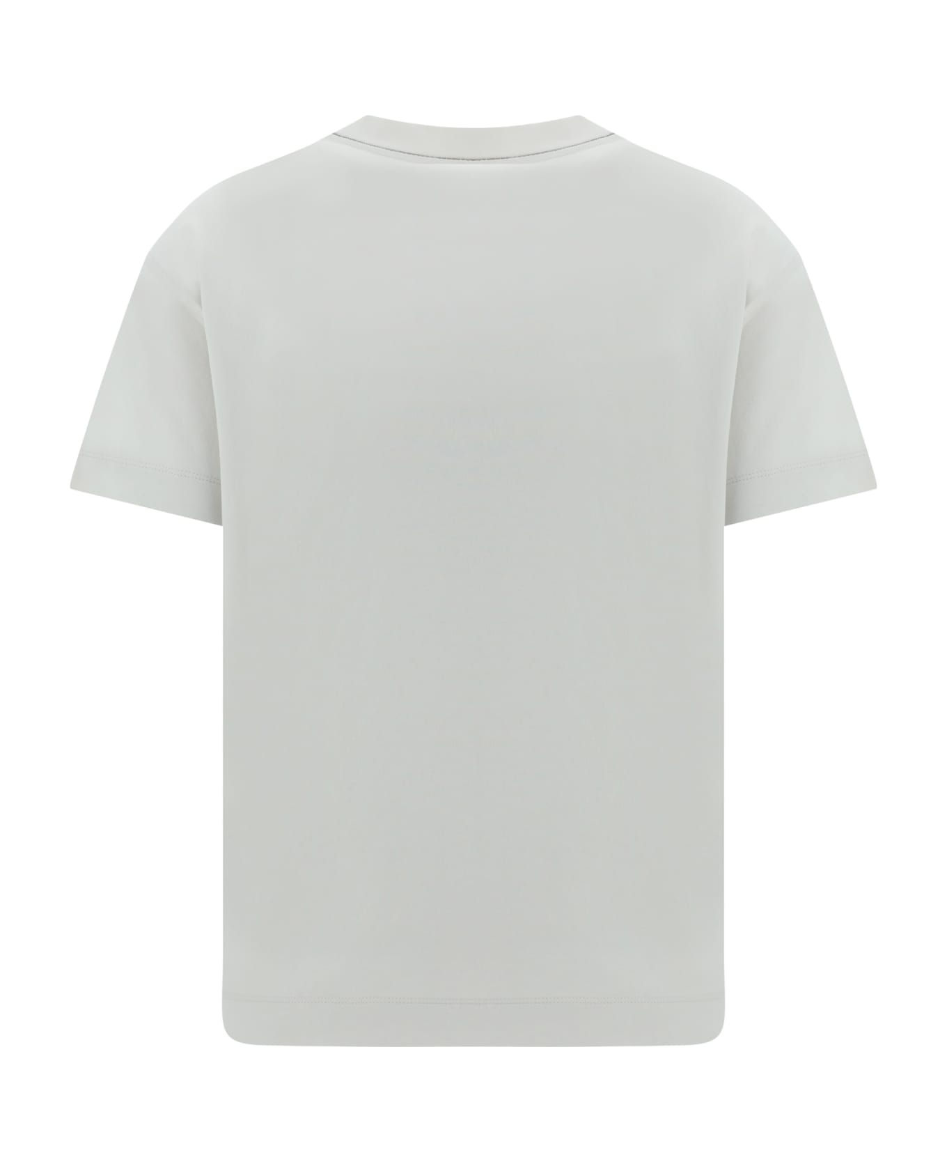 Brunello Cucinelli Touched Nature Logo T-shirt - Warm White Tシャツ