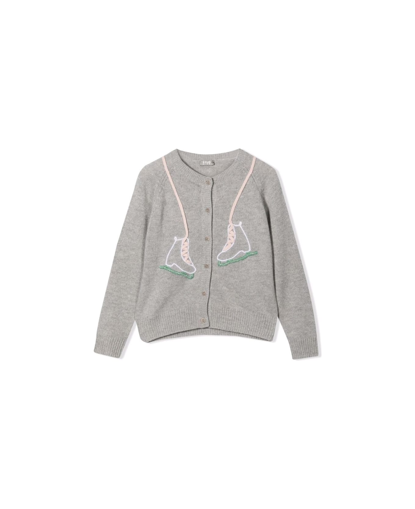 Il Gufo Golfino Tricot - GREY