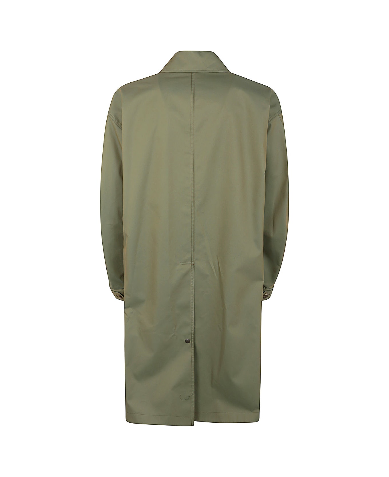 Comme des Garçons Homme Trench With Yellow Lining - Sax Beige X Yellow