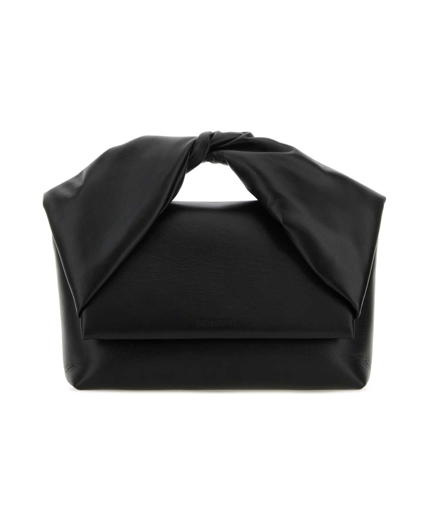 J.W. Anderson Black Nappa Leather Twister Handbag - Black