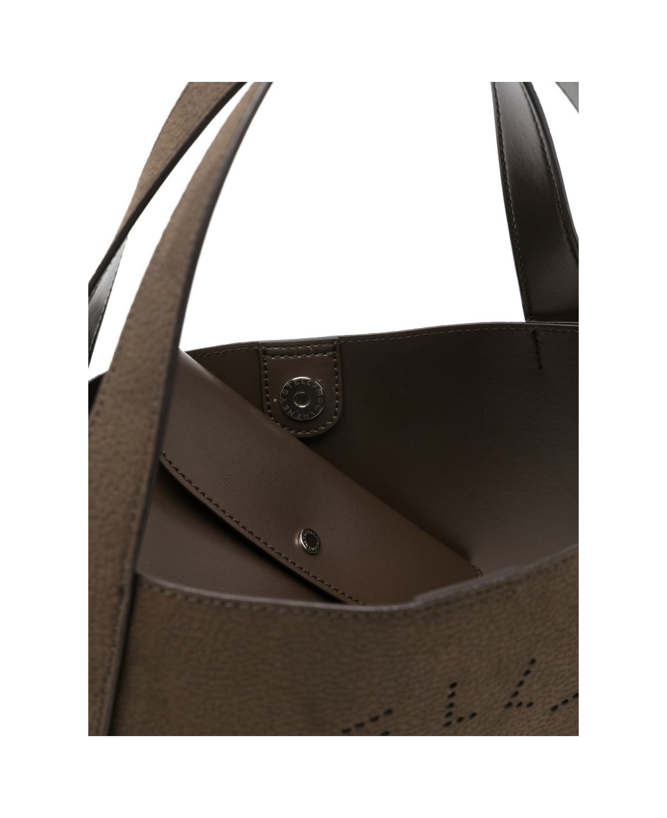 Stella McCartney Stella Logo Tote Bag - Brown