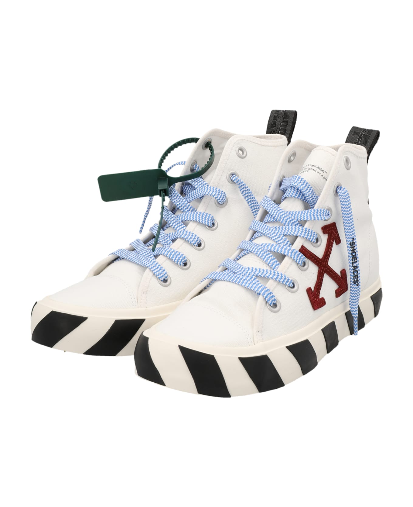 Off-White 'mid Top Vulcanized  Sneakers - White