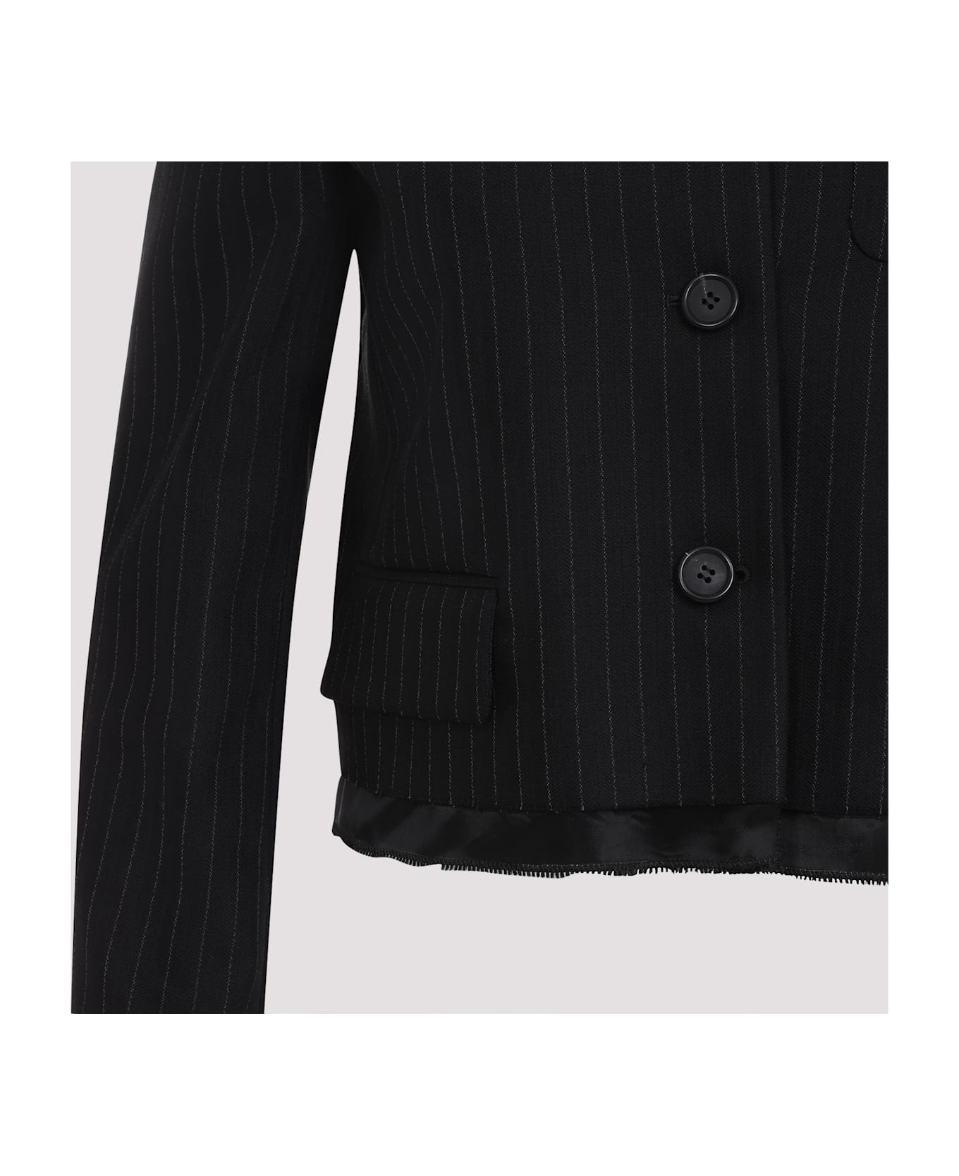 Miu Miu Wool Jacket - Nero