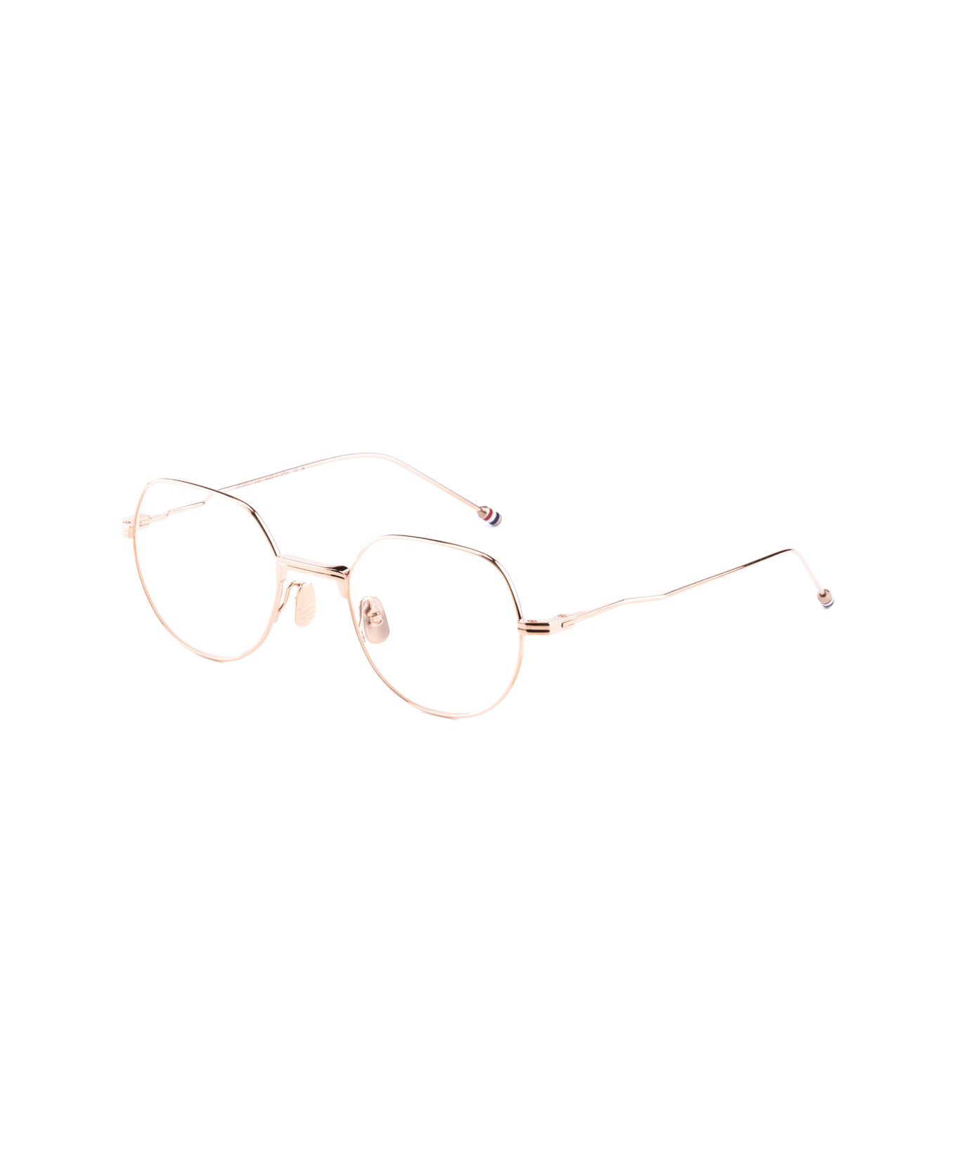 Thom Browne Ueo935a-g0001 710-48 Rose Gold Glasses - Oro Rosa