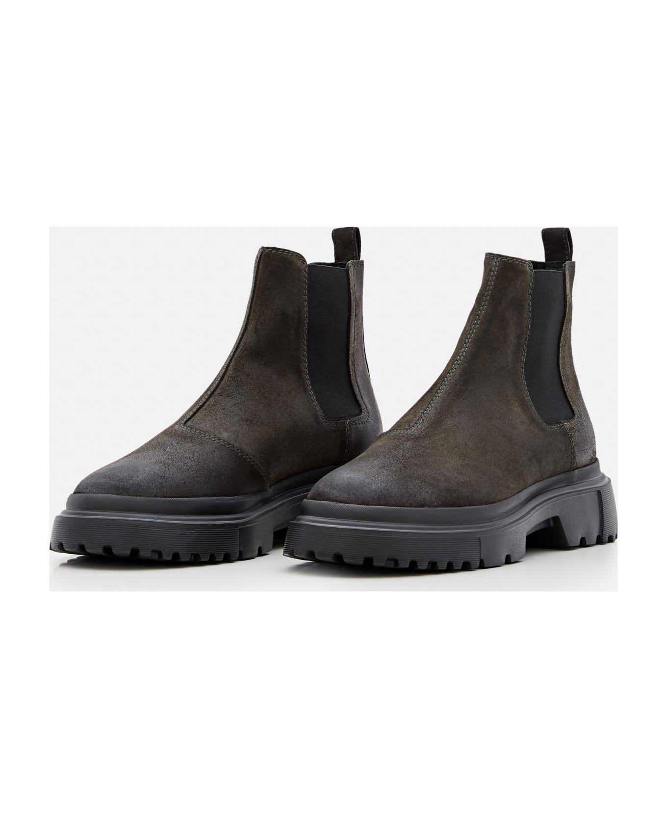 Hogan H629 Chelsea Ankle Boots - ANTRACITE ブーツ