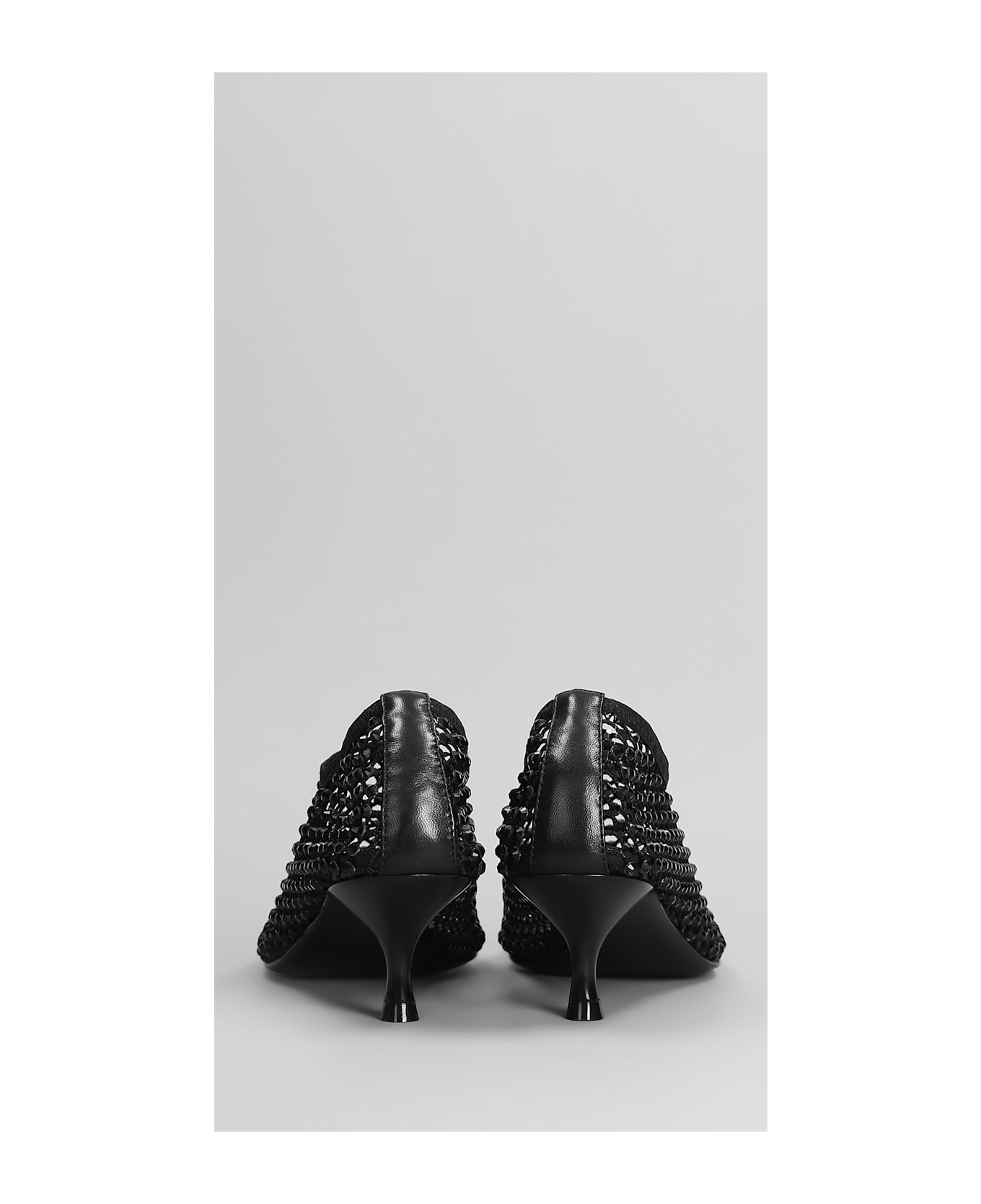 Strategia Pumps In Black Leather - black ハイヒール