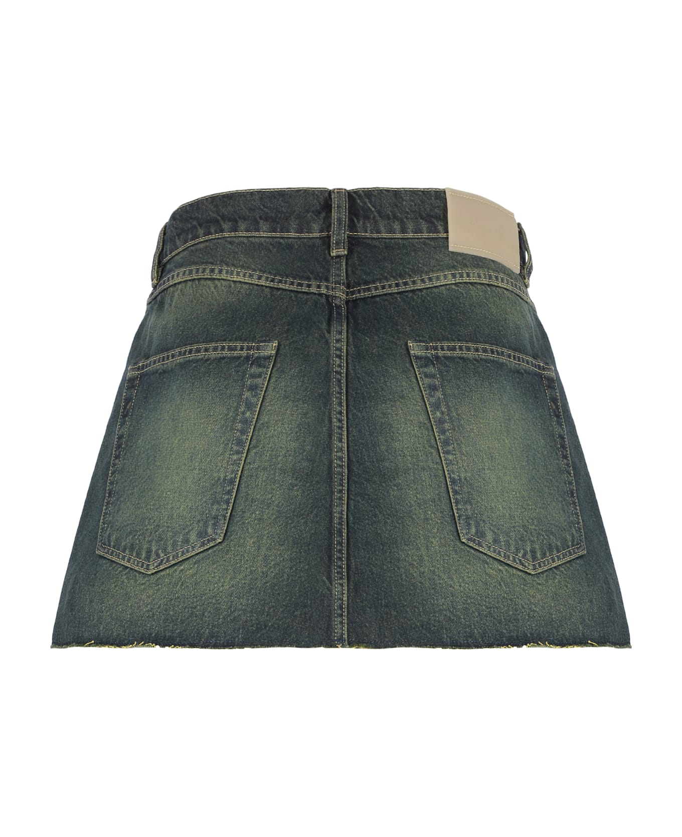 Our Legacy Cover Denim Mini Skirt - Denim