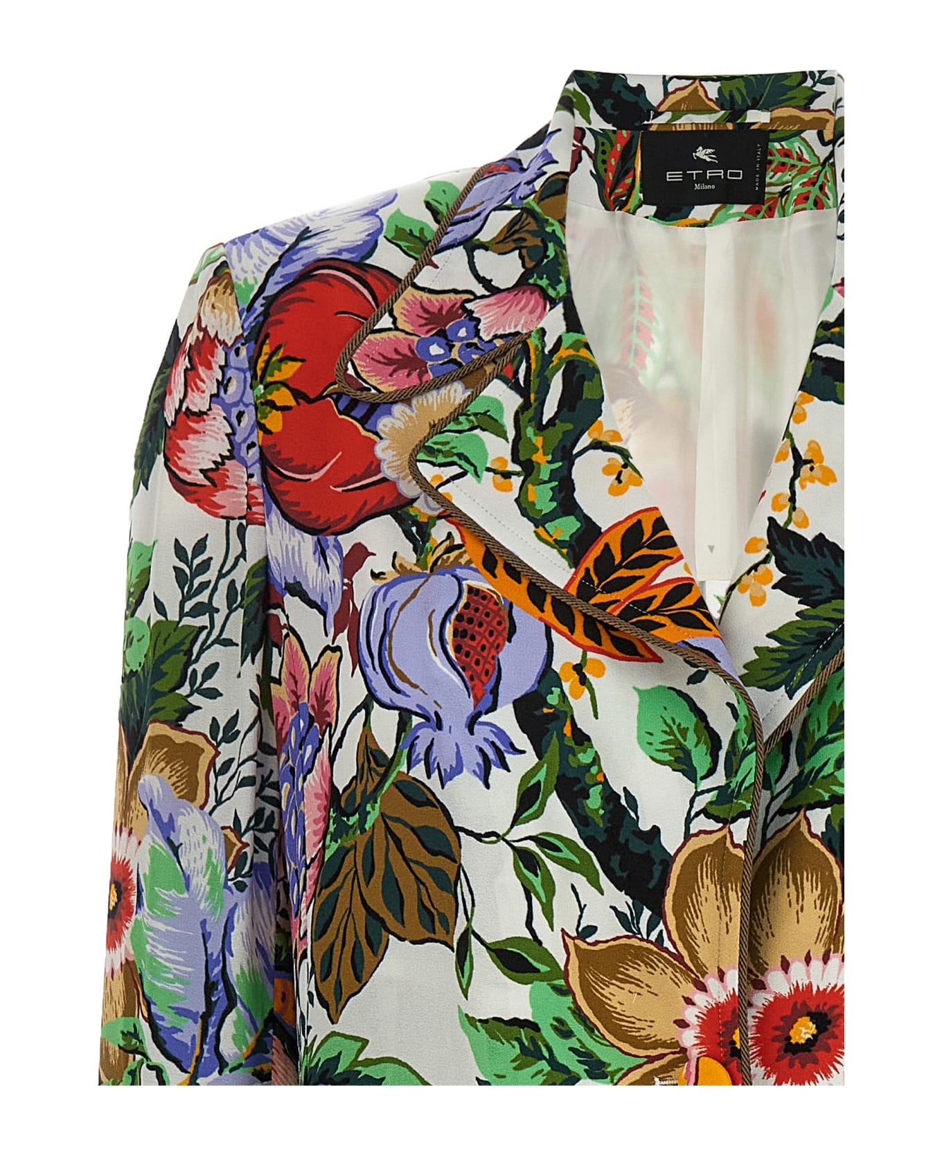 Etro Floral Coat - Multicolor コート