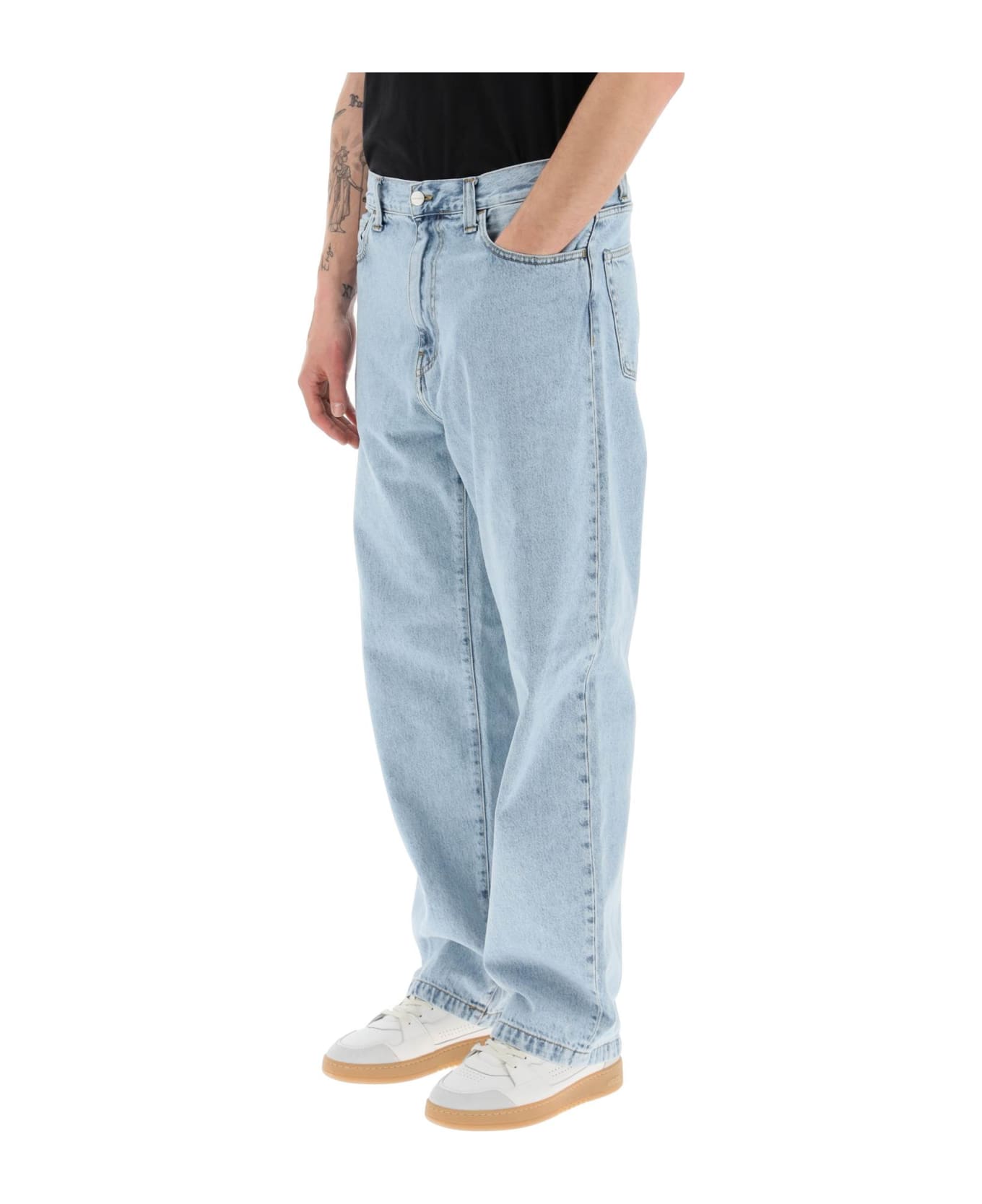 Carhartt Jeans In Cyan Denim - BLUE (Blue)