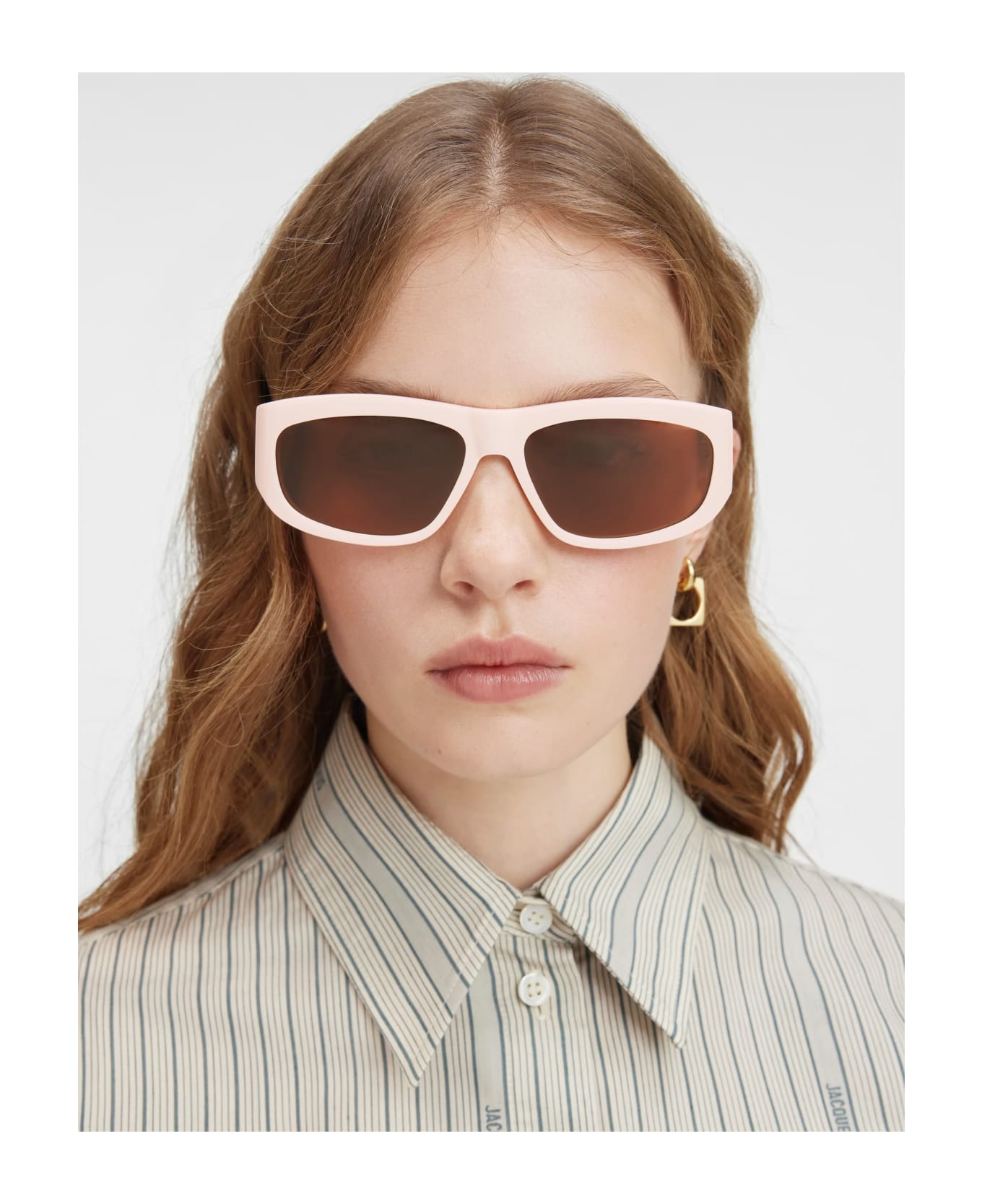 Jacquemus Pilota - Beige Sunglasses - cream