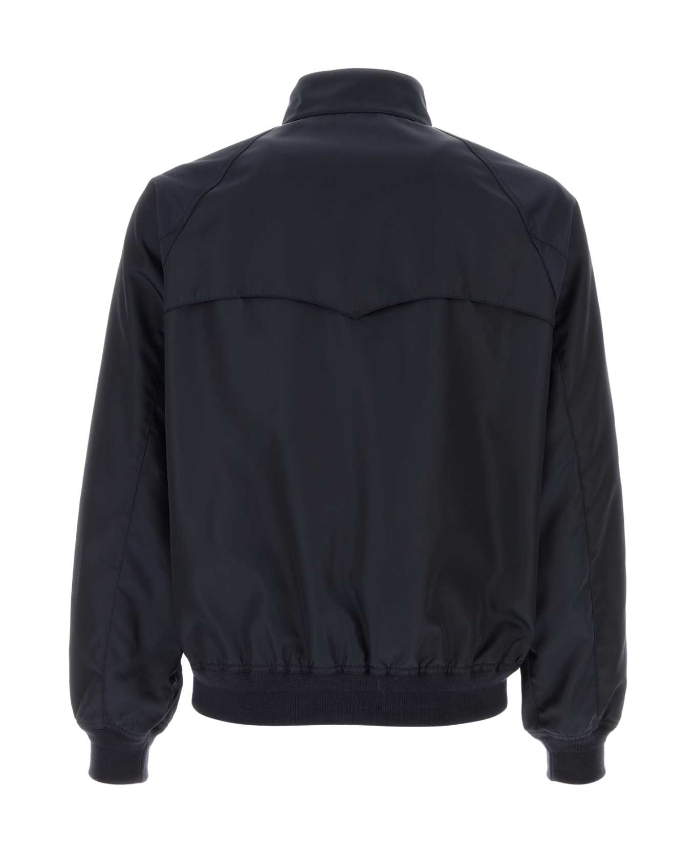 Valentino Garavani Navy Blue Nylon Jacket - NAVY