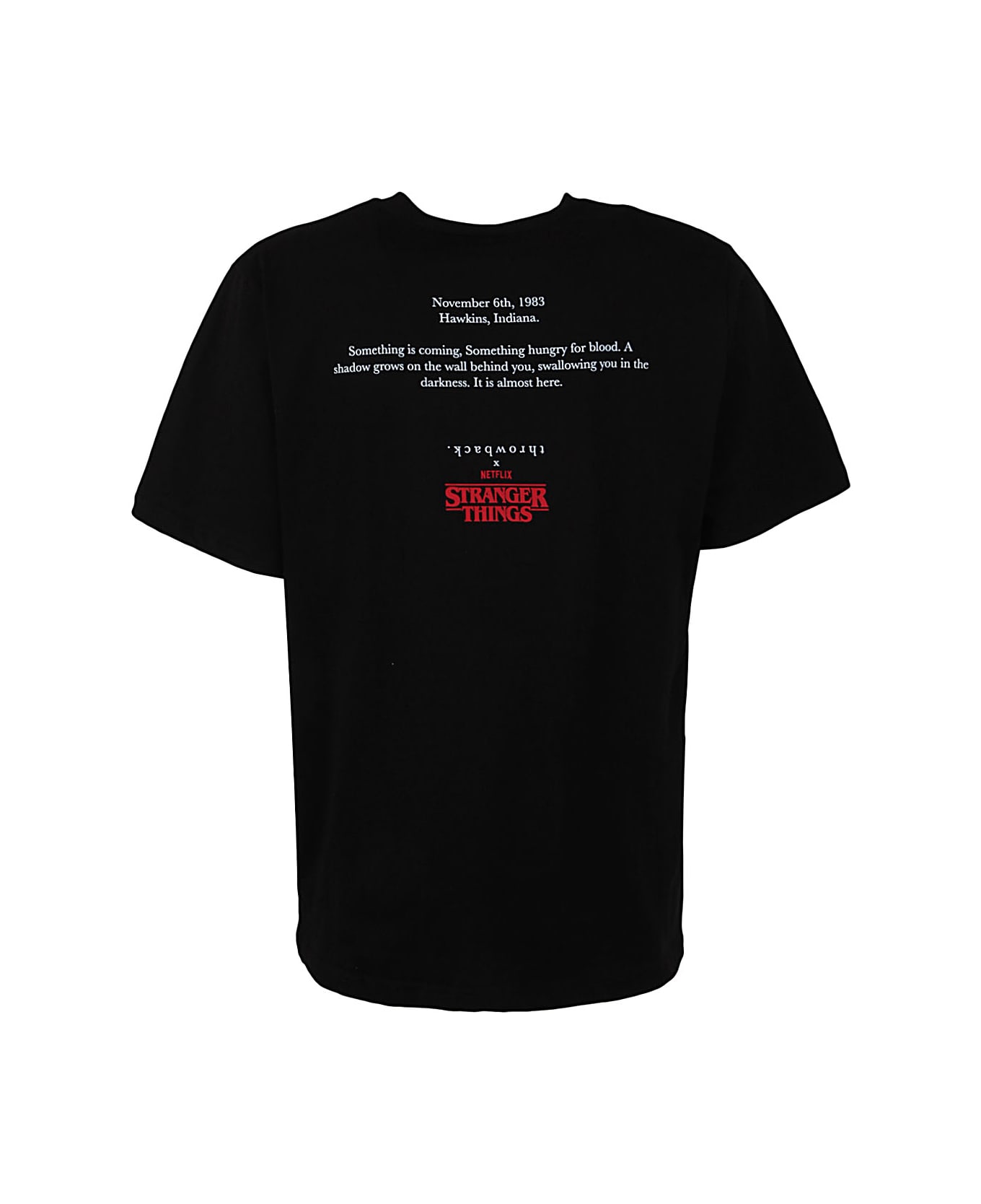 Throwback Stranger Things Capsule T-shirt - Black