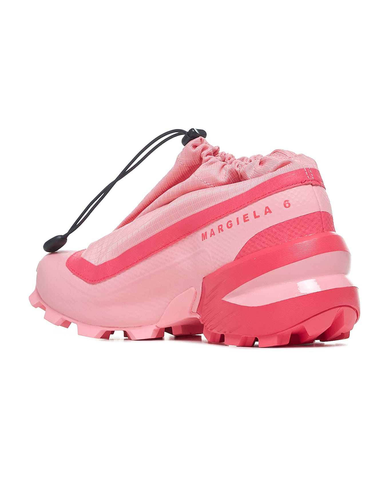 MM6 Maison Margiela Mm6 X Salomon Sneakers - Flamingo Pink/rouge Red/black