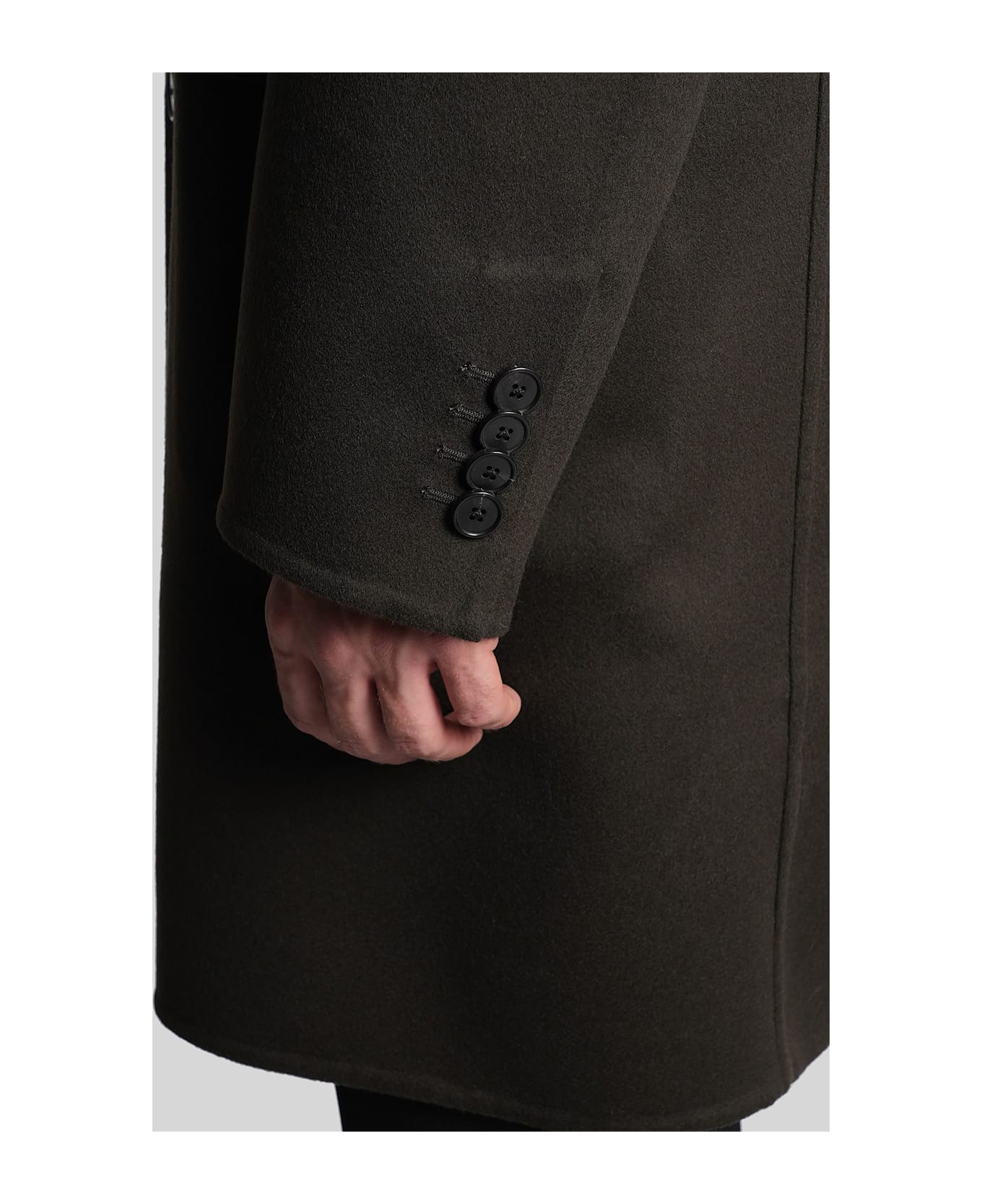 Givenchy In Khaki Wool - khaki