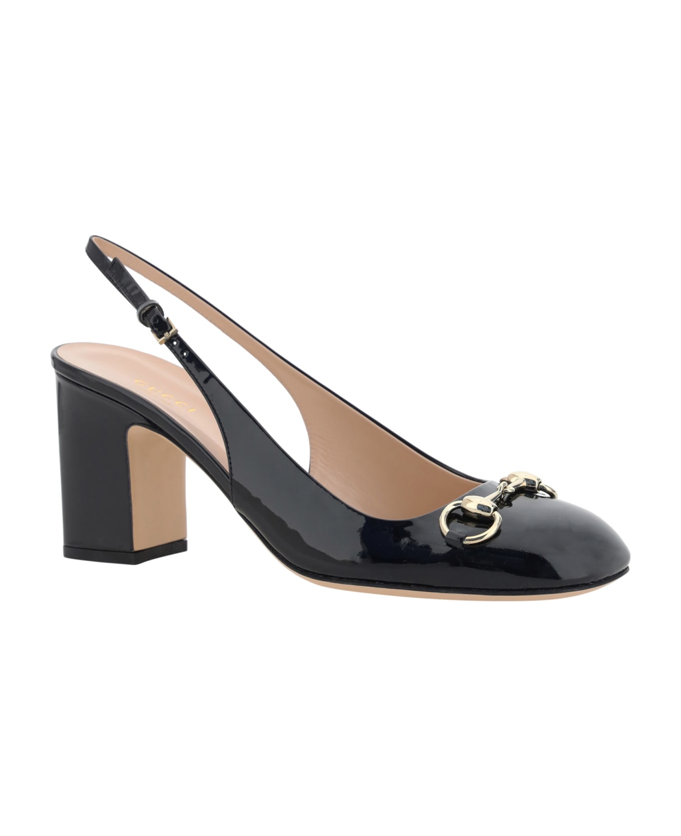 Gucci Black Leather Pumps - NERO