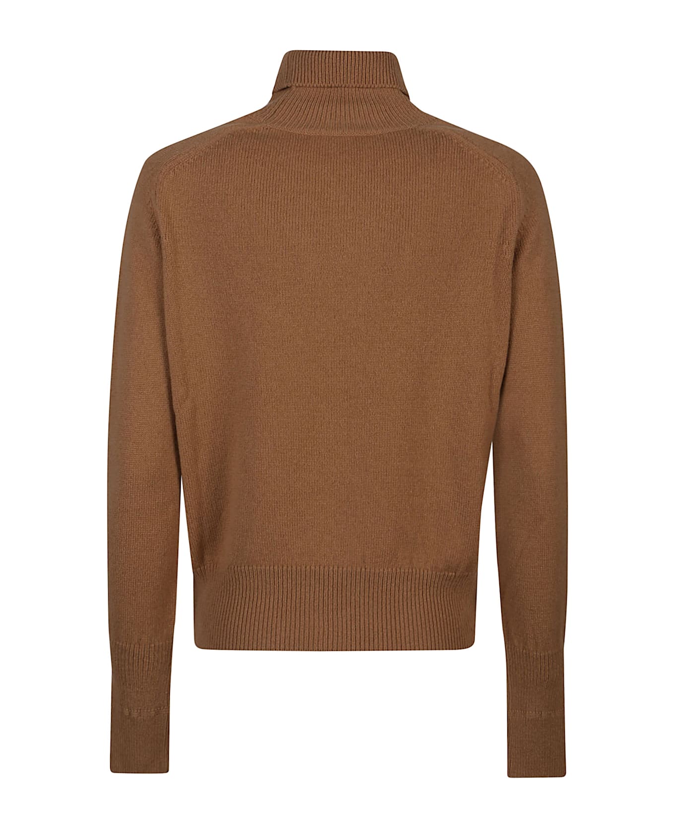 Victoria Beckham Turtle Neck Sweater - Tobacco