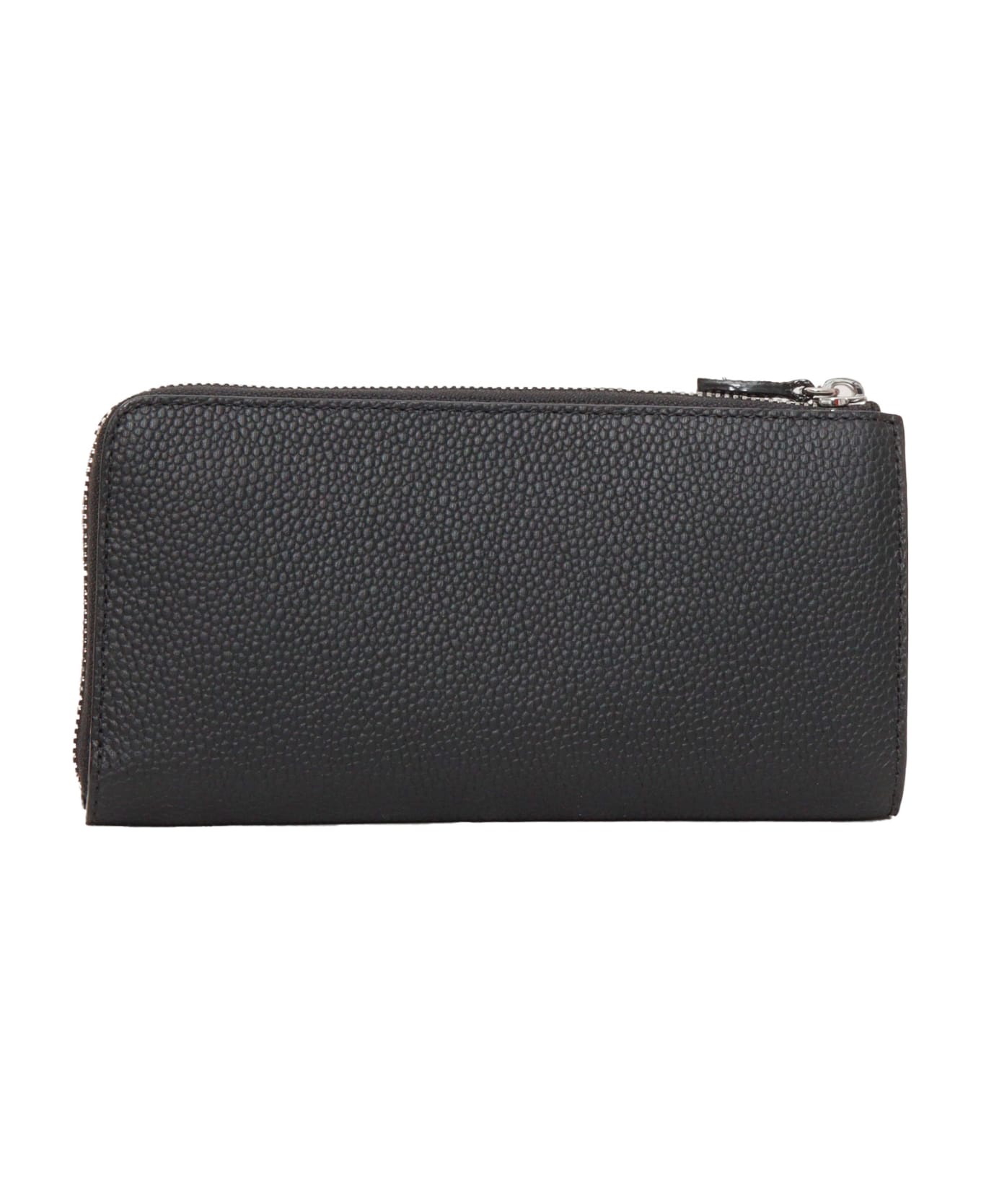 Lancel Black Leather Wallet - BLACK 財布