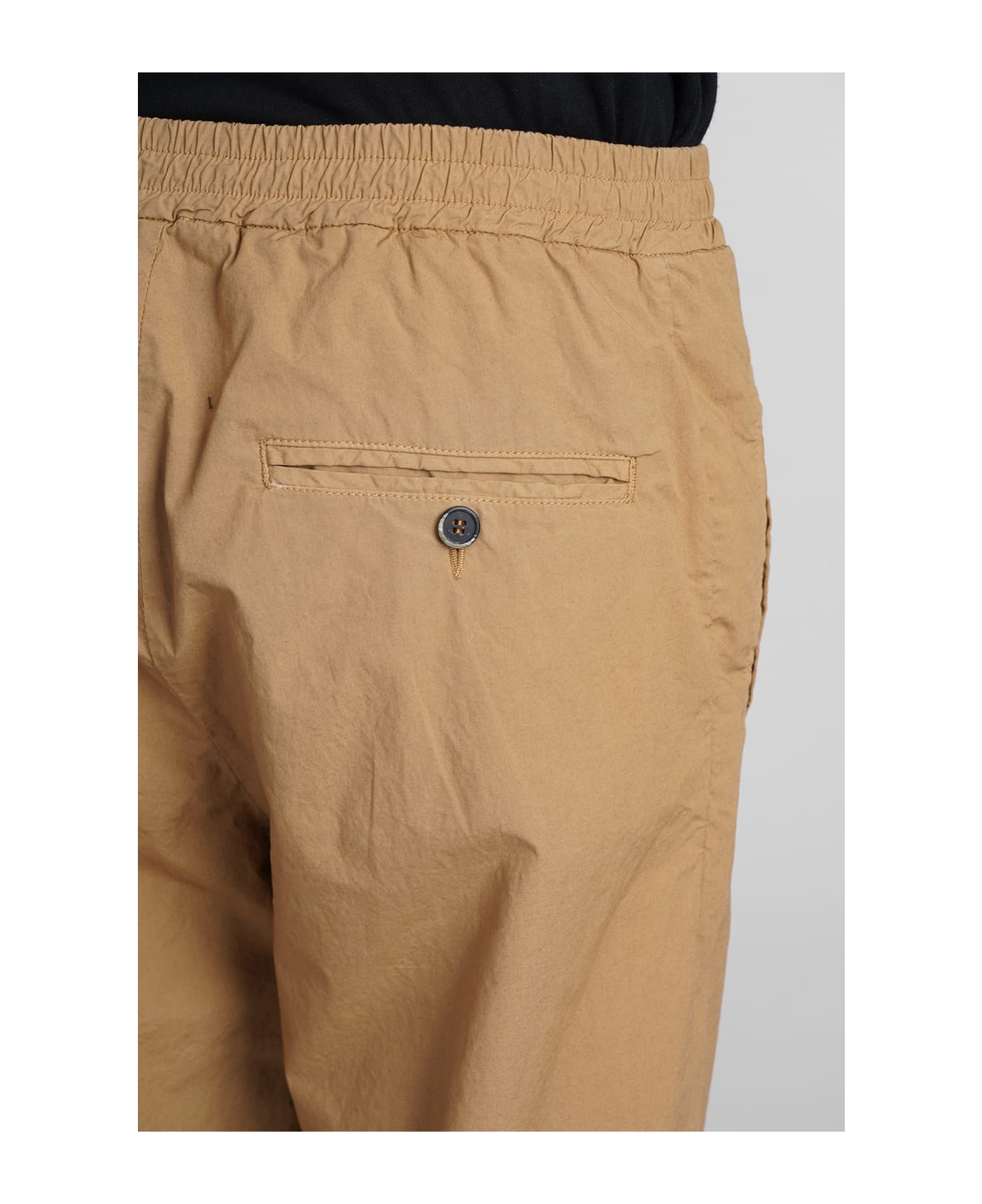Barena Ameo Pants In Khaki Cotton - khaki