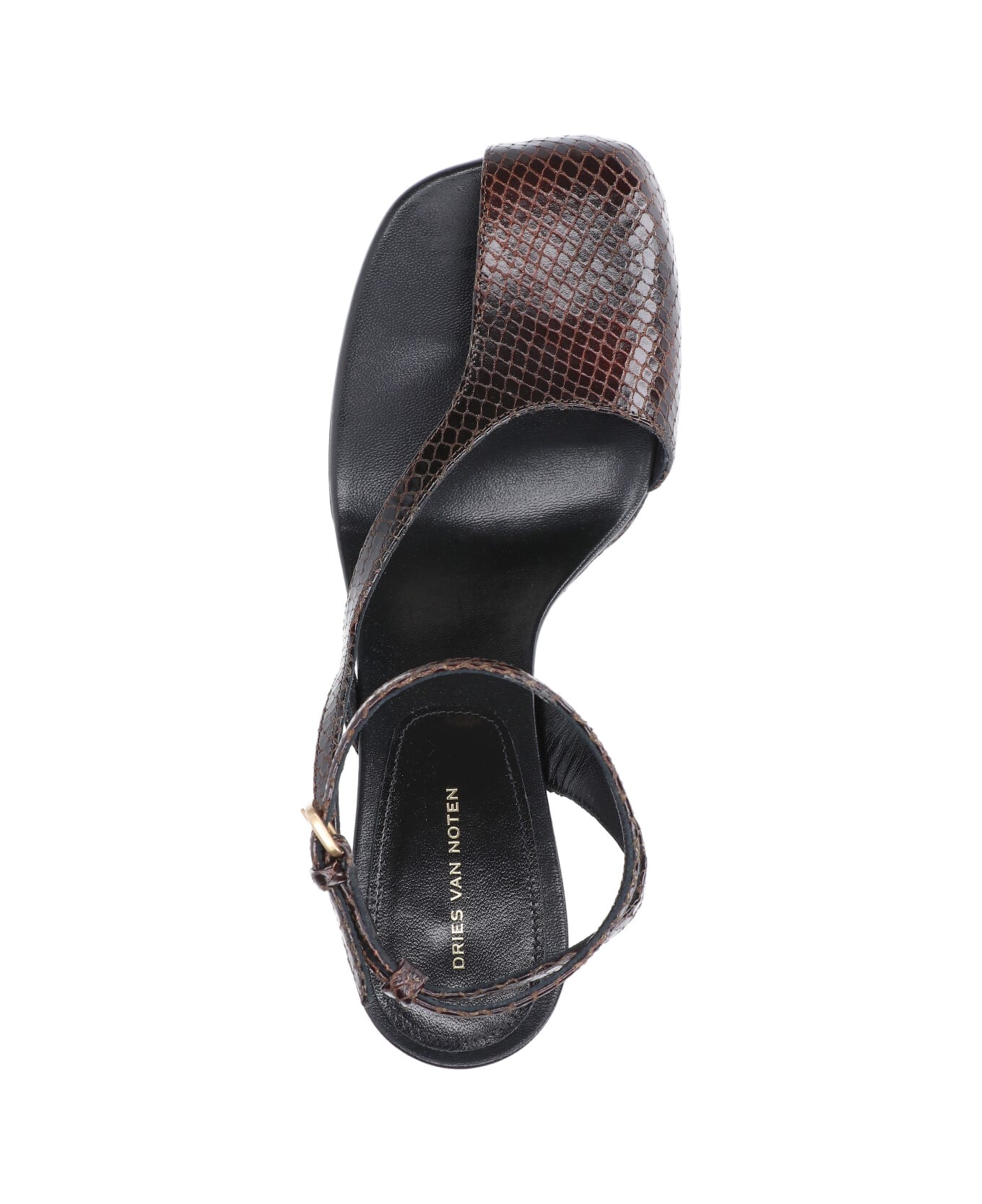 Dries Van Noten Croddle Print Pumps - Brown