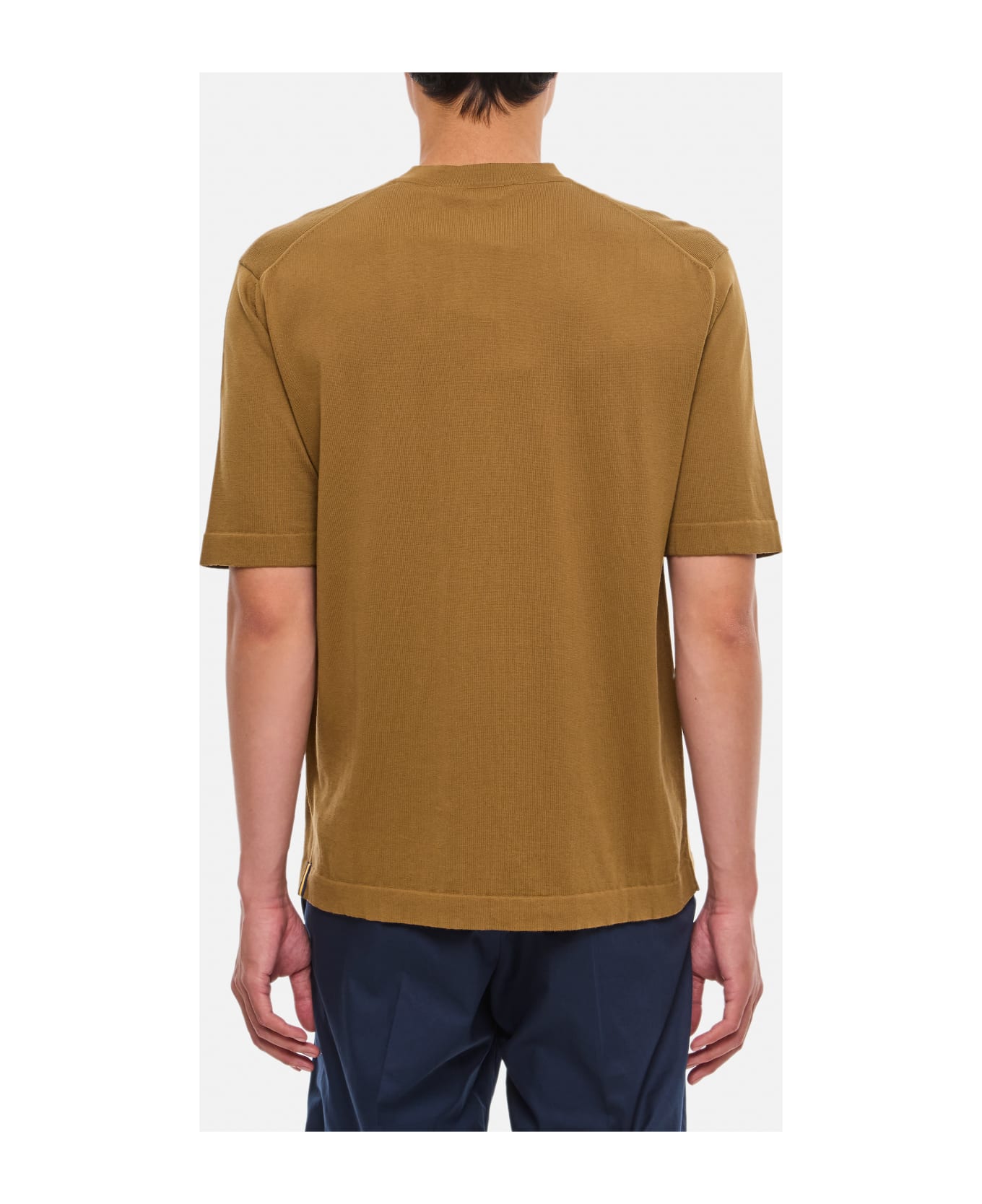 K-Way Combe Cotton T-shirt - Brown シャツ