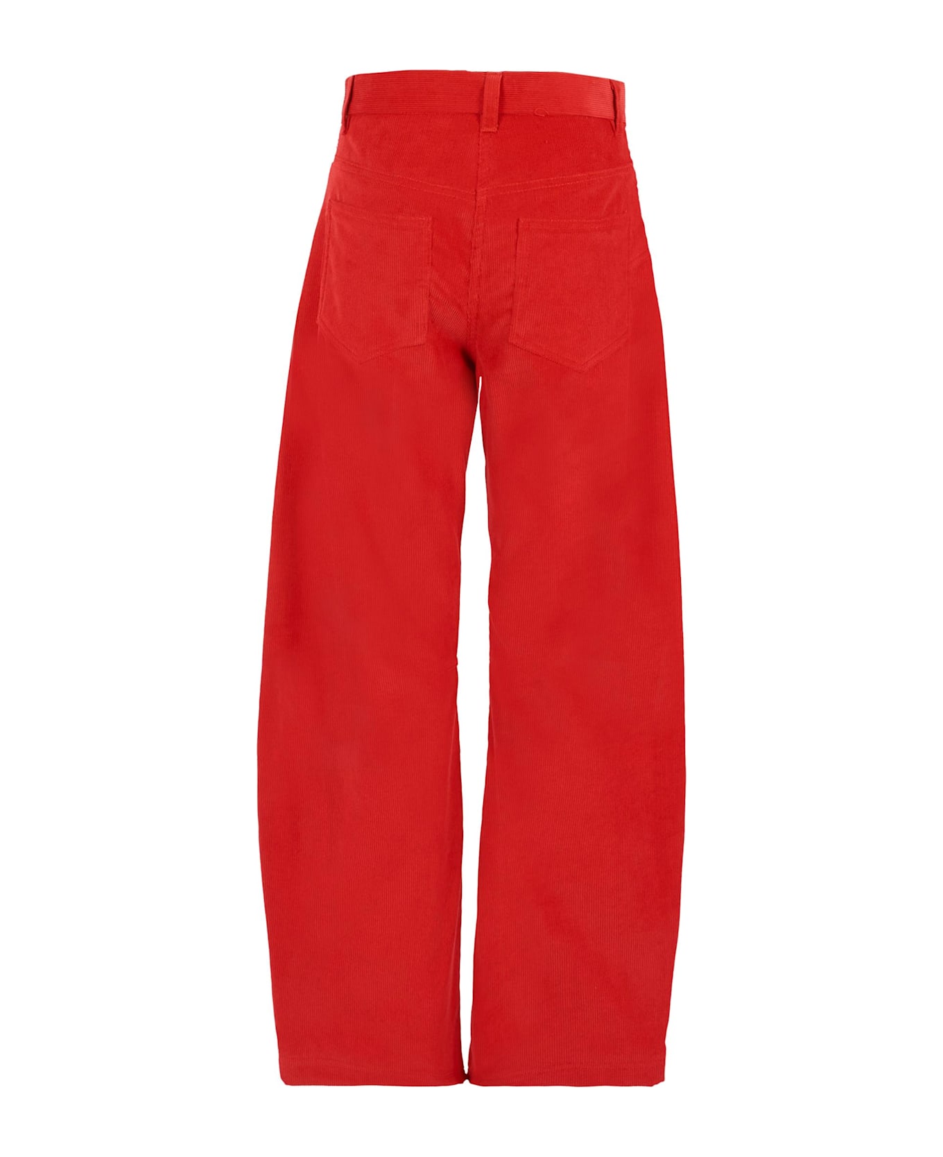 Philosophy di Lorenzo Serafini Kids Red Trousers For Girl - Red ボトムス