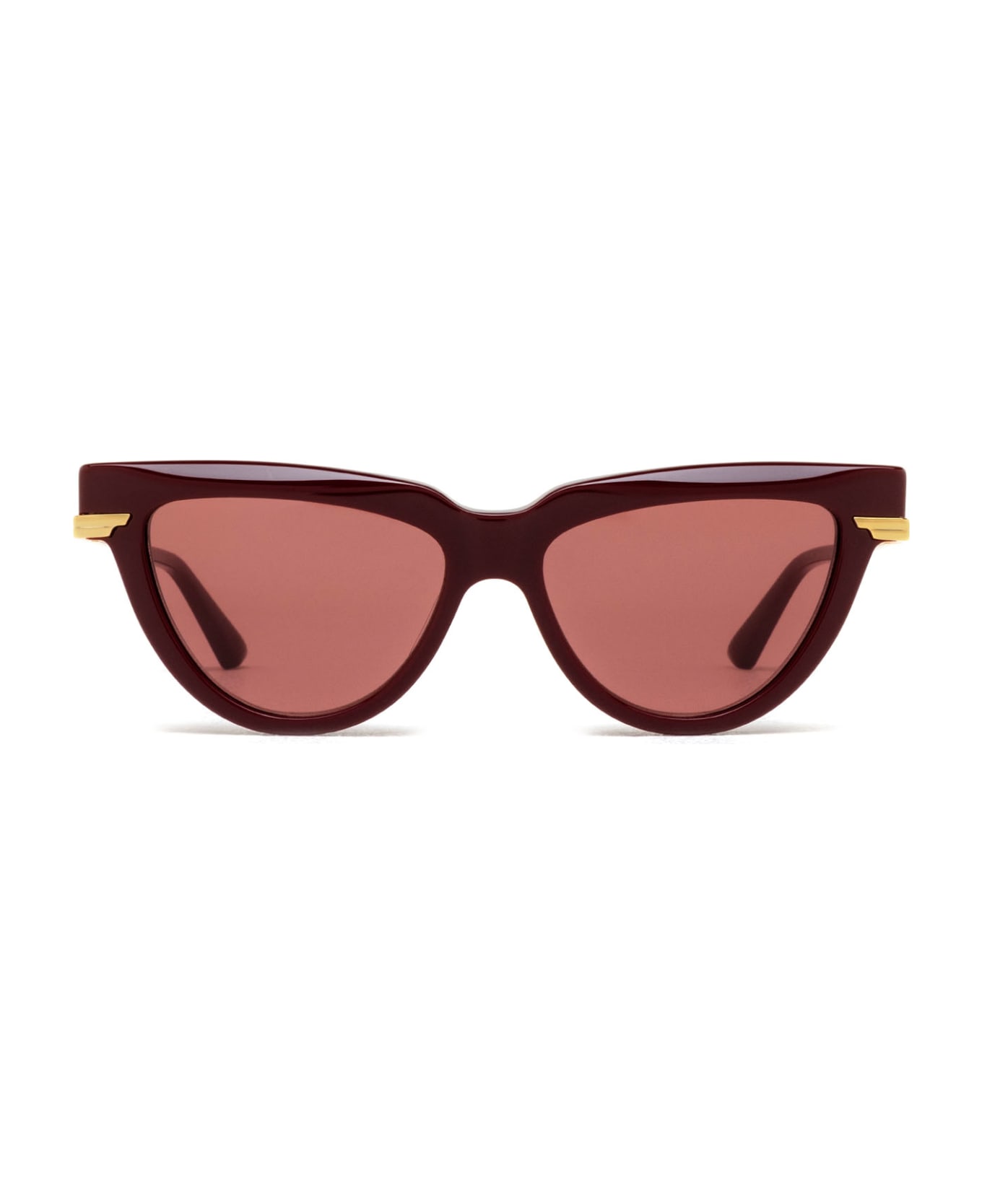 Bottega Veneta Eyewear Bv1265s Burgundy Sunglasses - Burgundy