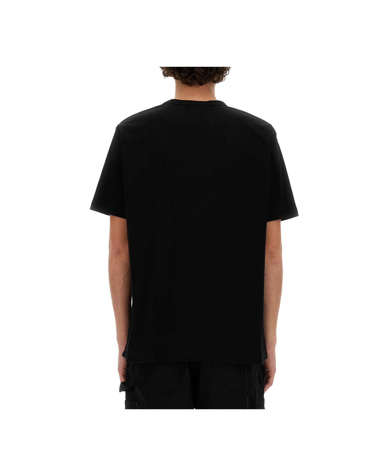 Junya Watanabe T-shirt With Print - BLACK シャツ