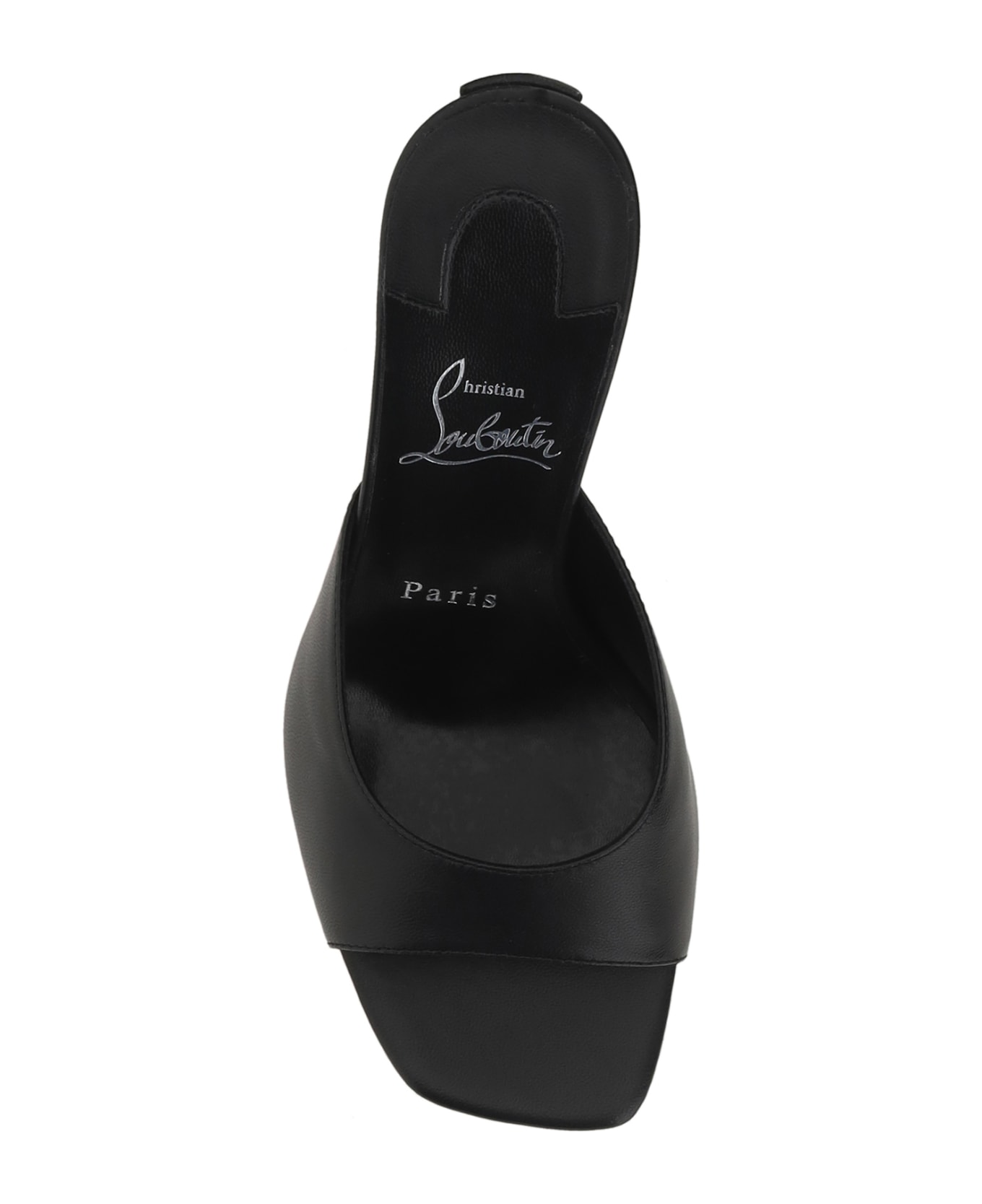 Christian Louboutin Condora Mule Sandals - Black/lin Black
