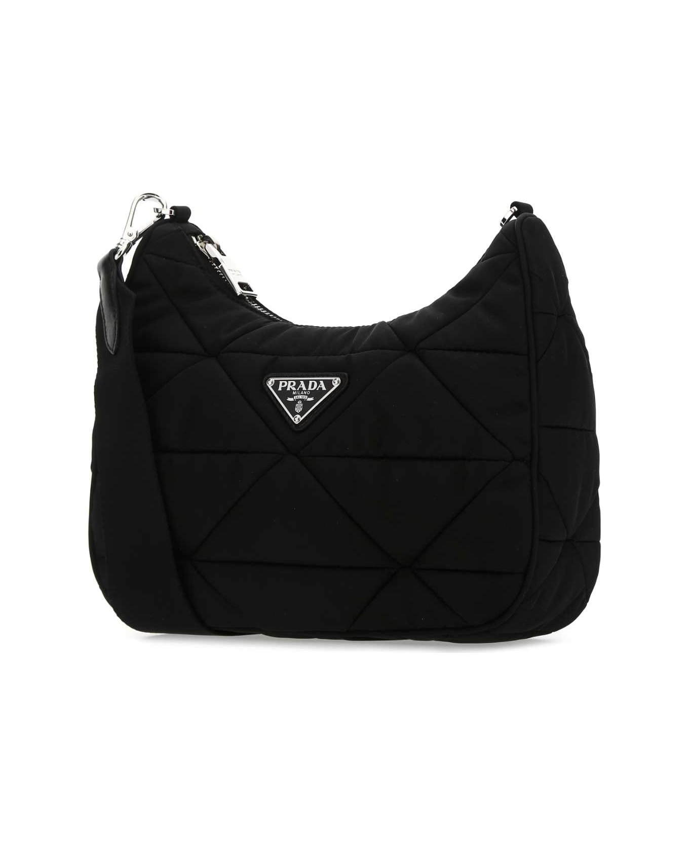 Prada Black Re-nylon Crossbody Bag - Black トートバッグ