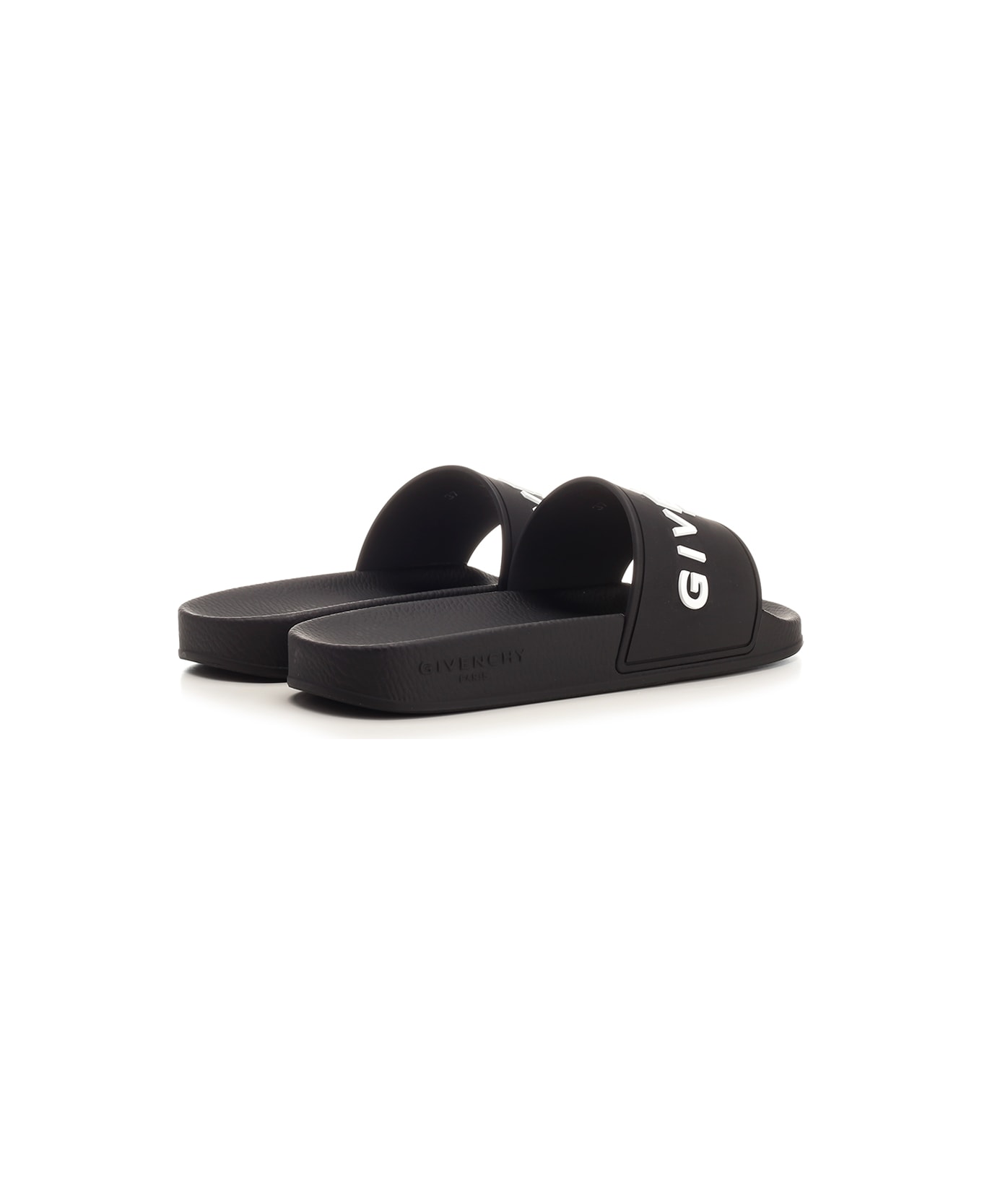 Givenchy Rubber Slide - Black