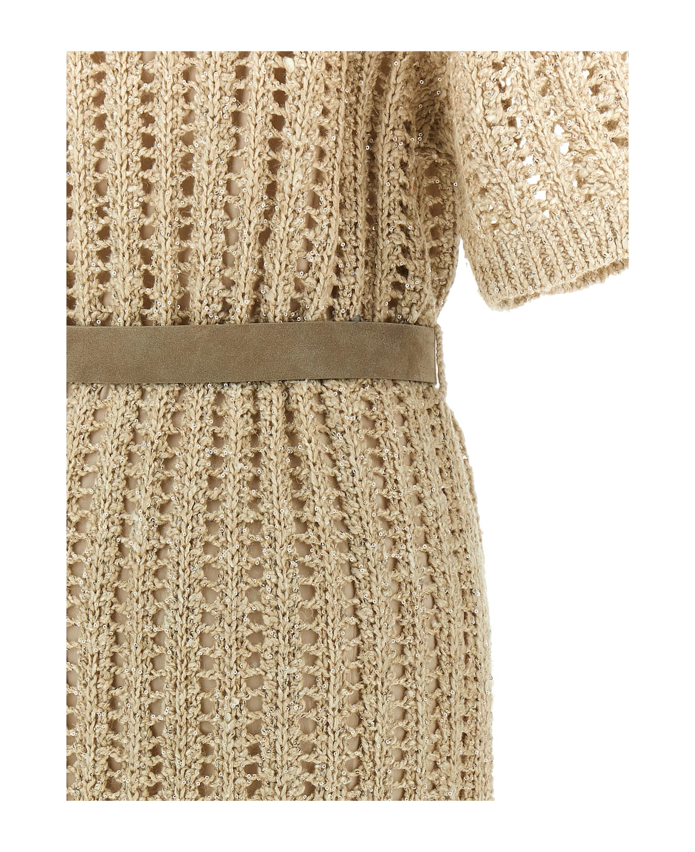 Brunello Cucinelli Dazzling Dress - Beige ワンピース＆ドレス
