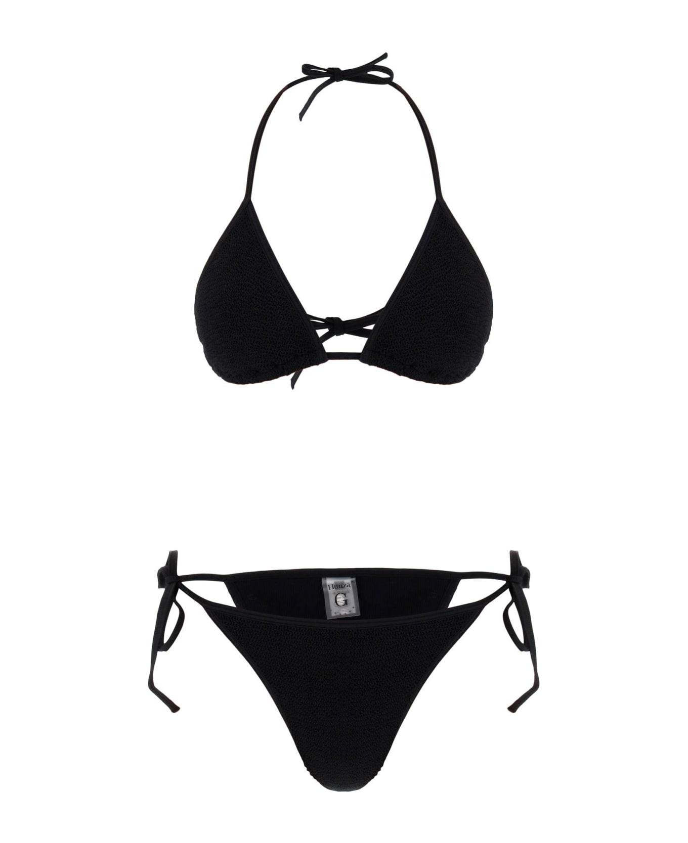 Hunza G Gina Bikini Set - BLACK (Black)