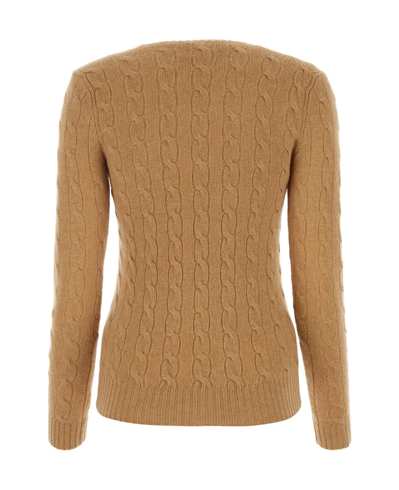 Polo Ralph Lauren Camel Wool Blend Sweater - Camel