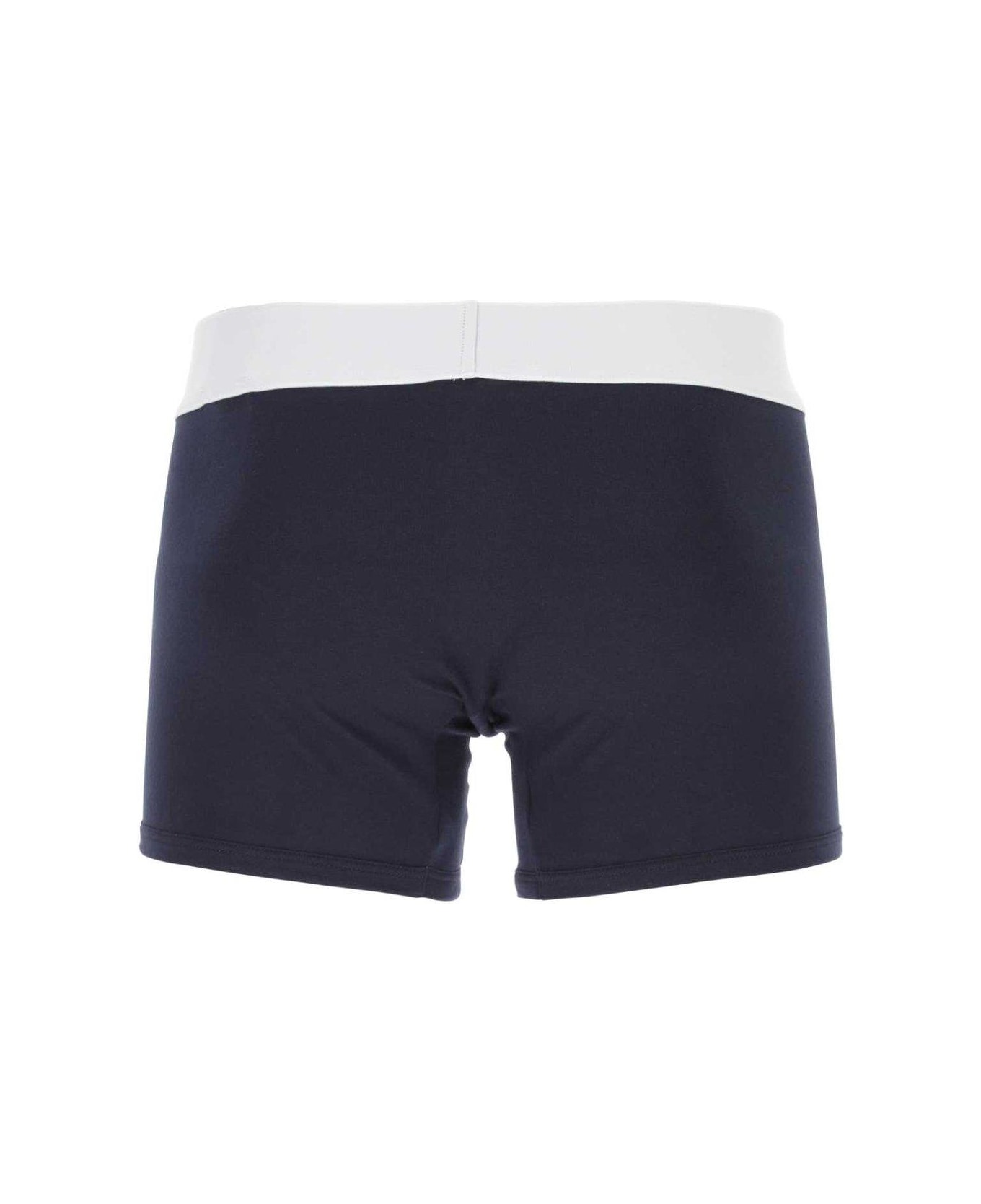 Palm Angels Two-pack Logo-waistband Stretch Boxers - navy