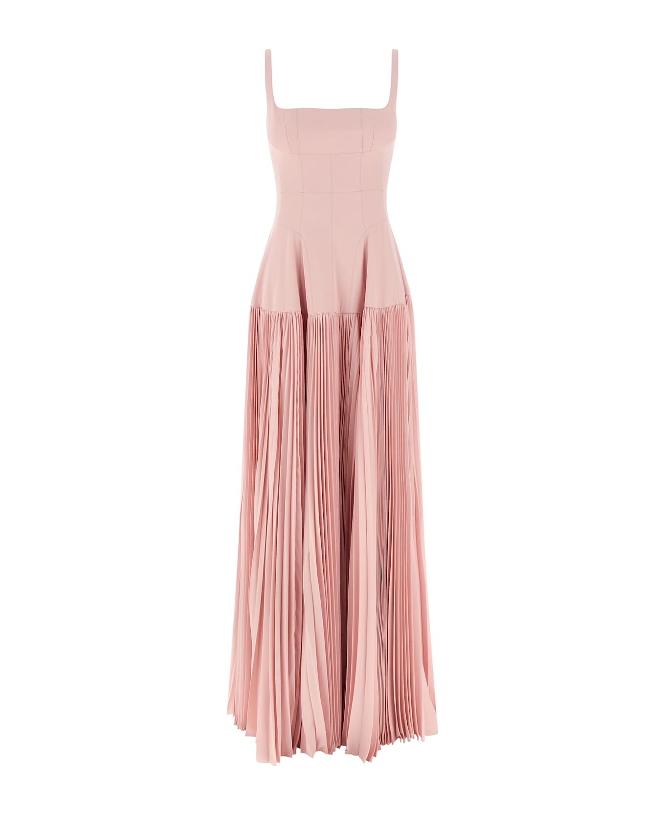 Giovanni Bedin Long Pleated Dress - Pink