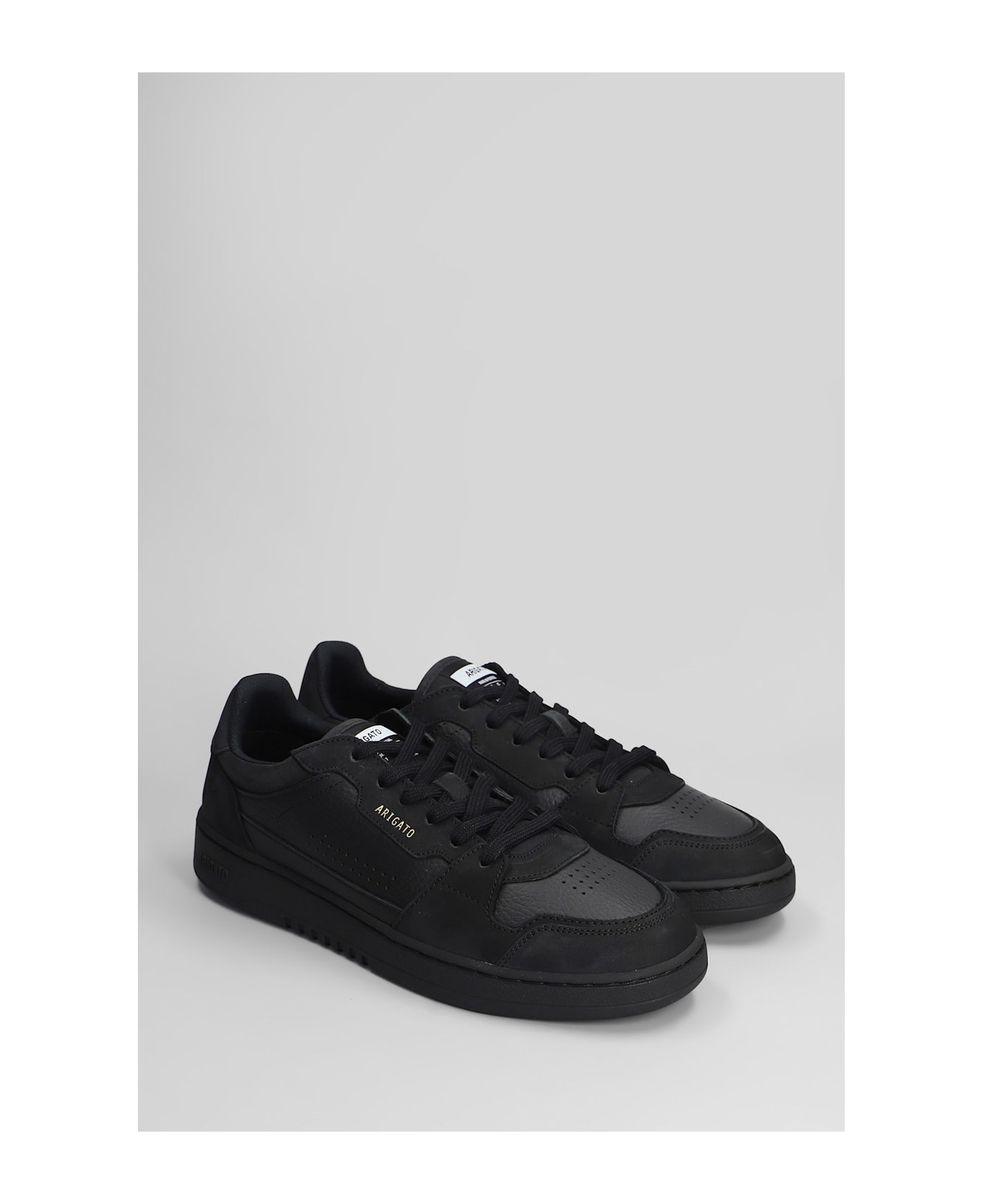 Axel Arigato Dice Lo Sneaker Sneakers In Black Suede And Leather - black