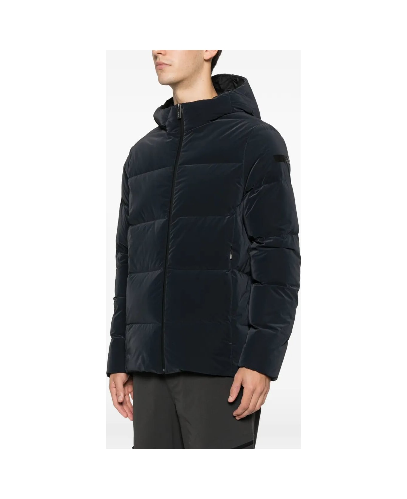 RRD - Roberto Ricci Design Superrduck Tubic 14 Hood Zip Jkt - Blue Black