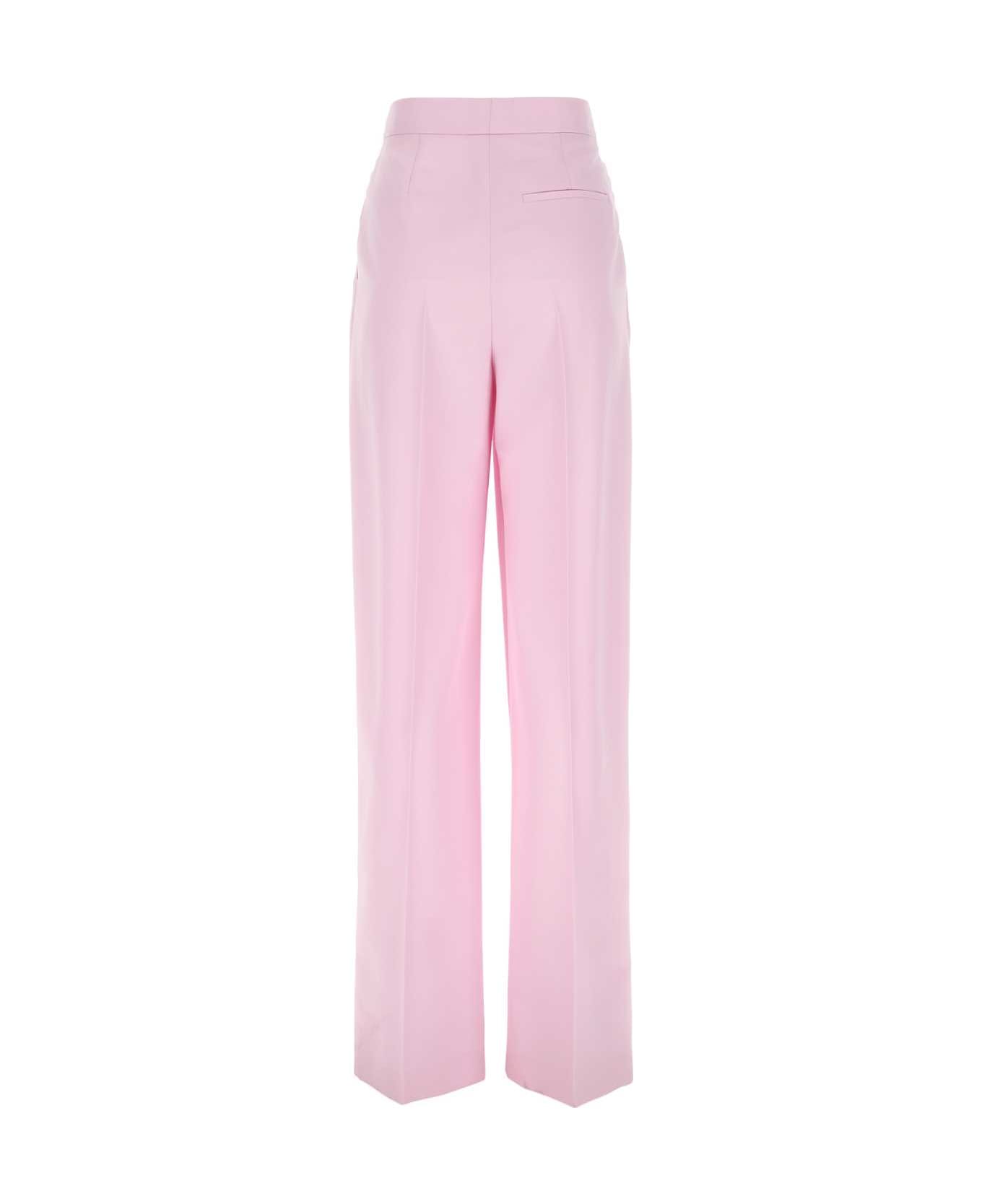 Alexander McQueen Pastel Pink Wool Pant - 5093 ボトムス