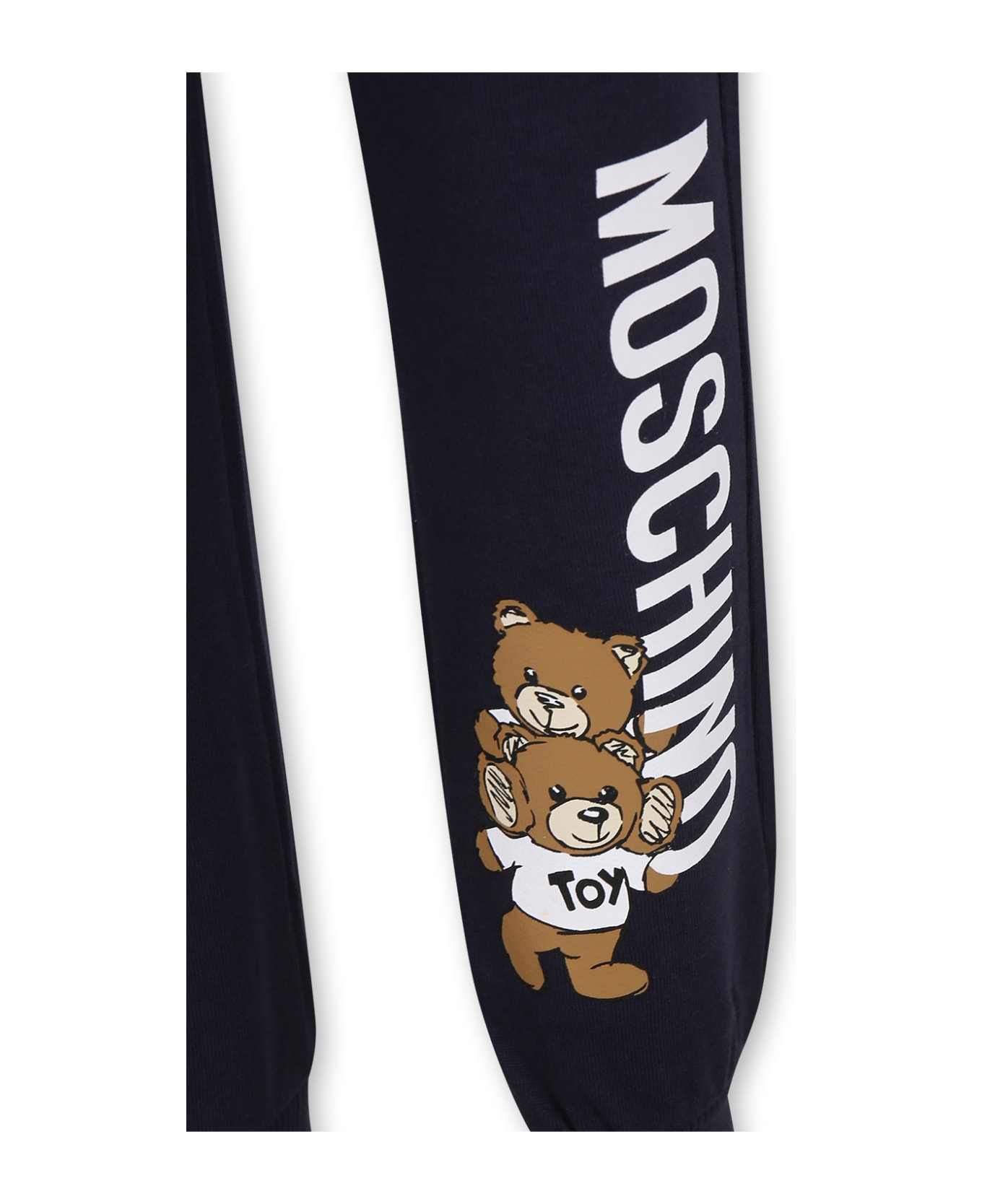 Moschino Blue T-shirt For Kids With Teddy Bear - Blue