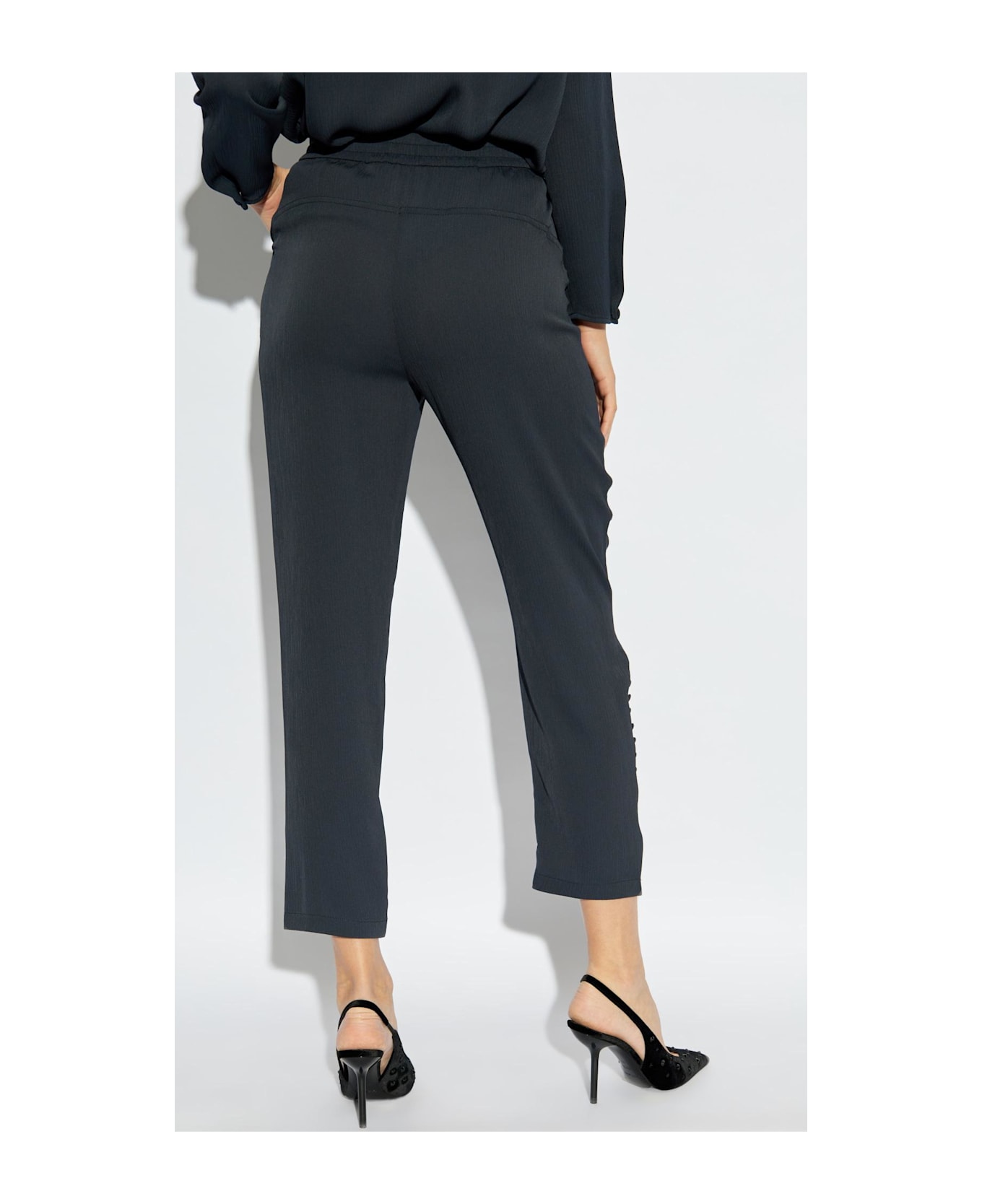 Emporio Armani Loose-fitting Pants - OVERSEAS BLUE