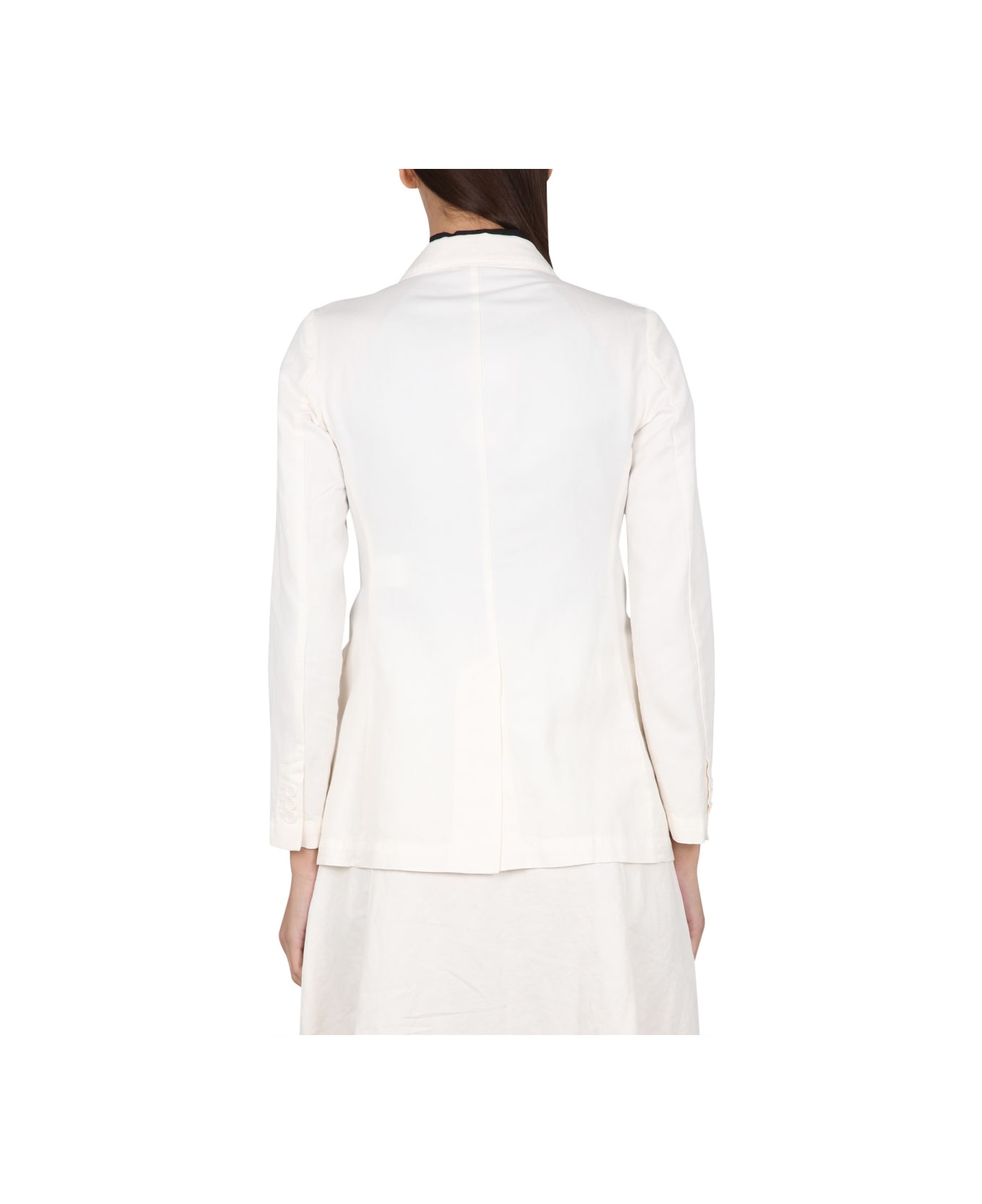 Aspesi Double-breasted Jacket - IVORY