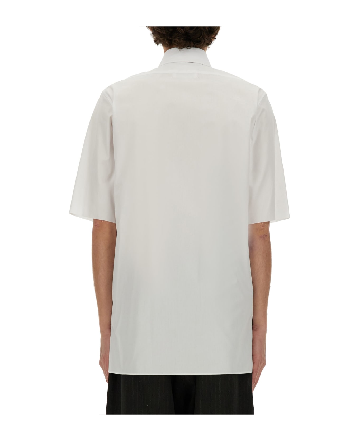 Maison Margiela Short-sleeved Shirt - BIANCO