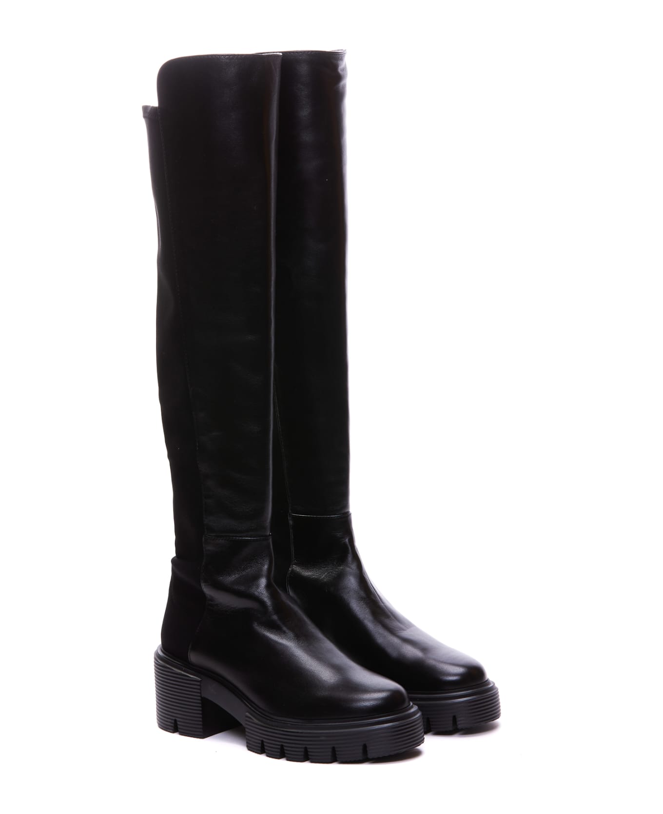 Stuart Weitzman Soho Boots - Black