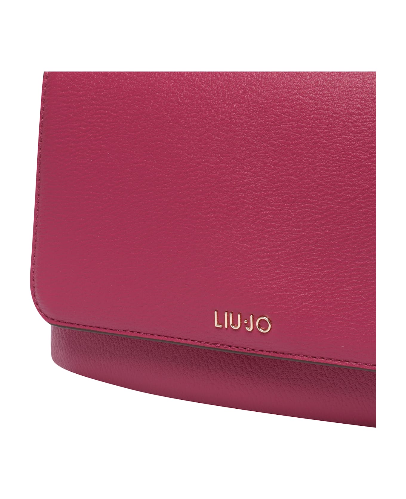 Liu-Jo Logo Crossbody Bag - Fuchsia