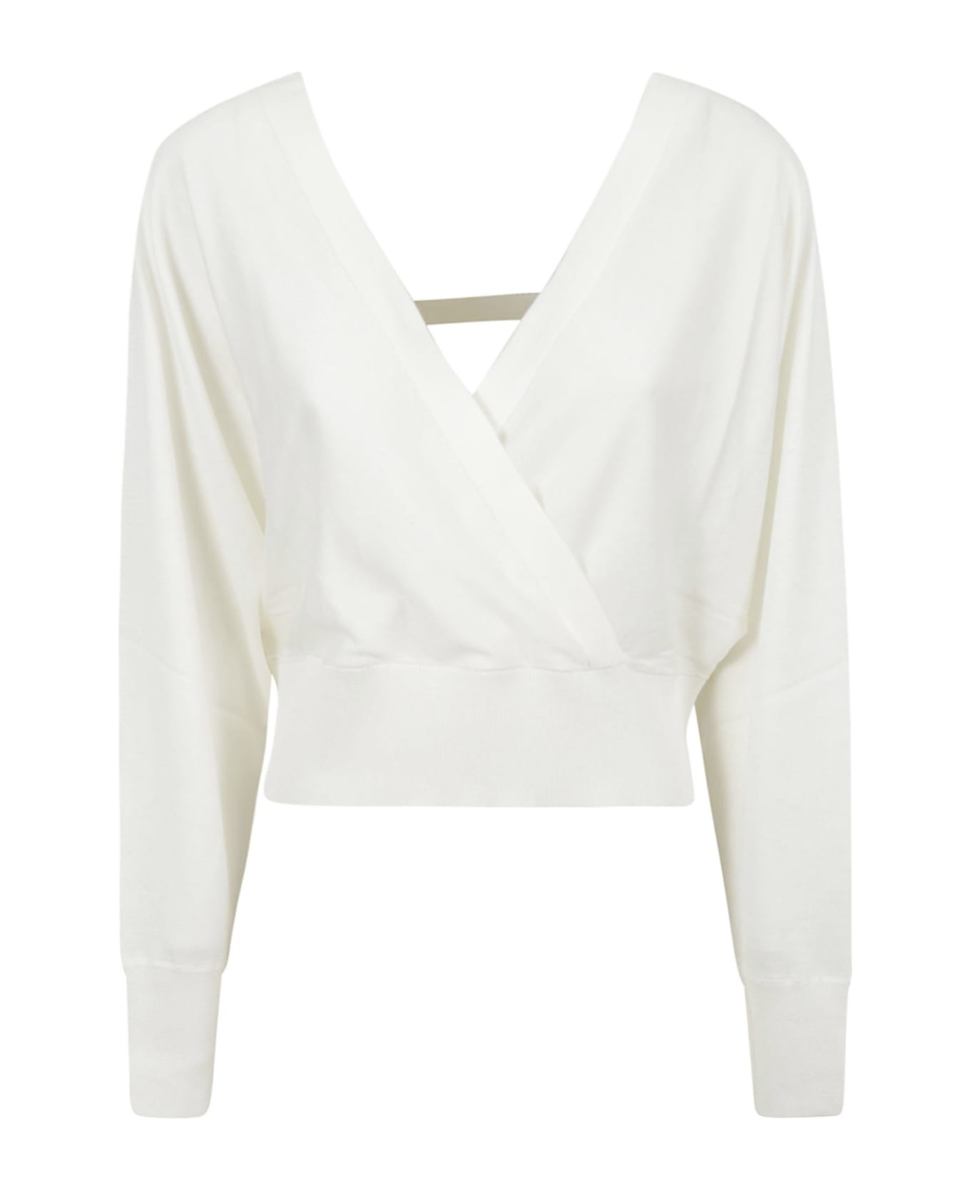 Fabiana Filippi V-neck Ribbed Sweater | italist Fabiana Filippi V-neck Ribbed Sweater | italist