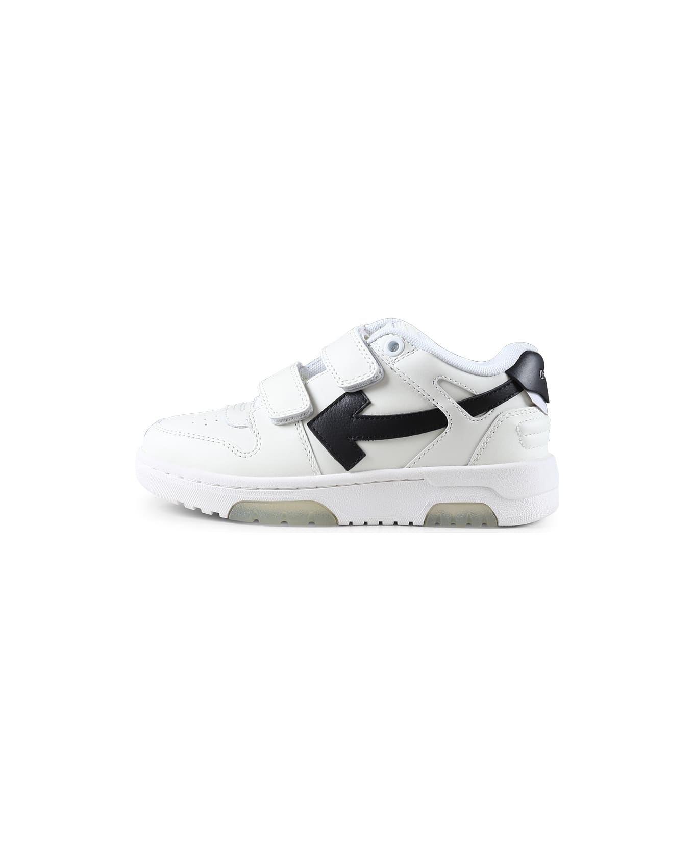 Off-White White Sneakers For Boy With Arrow - White